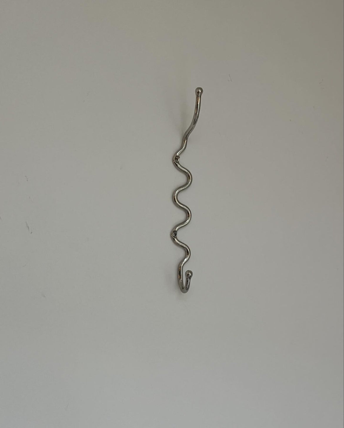 Maud Vaughan Meander Hook -Nickel