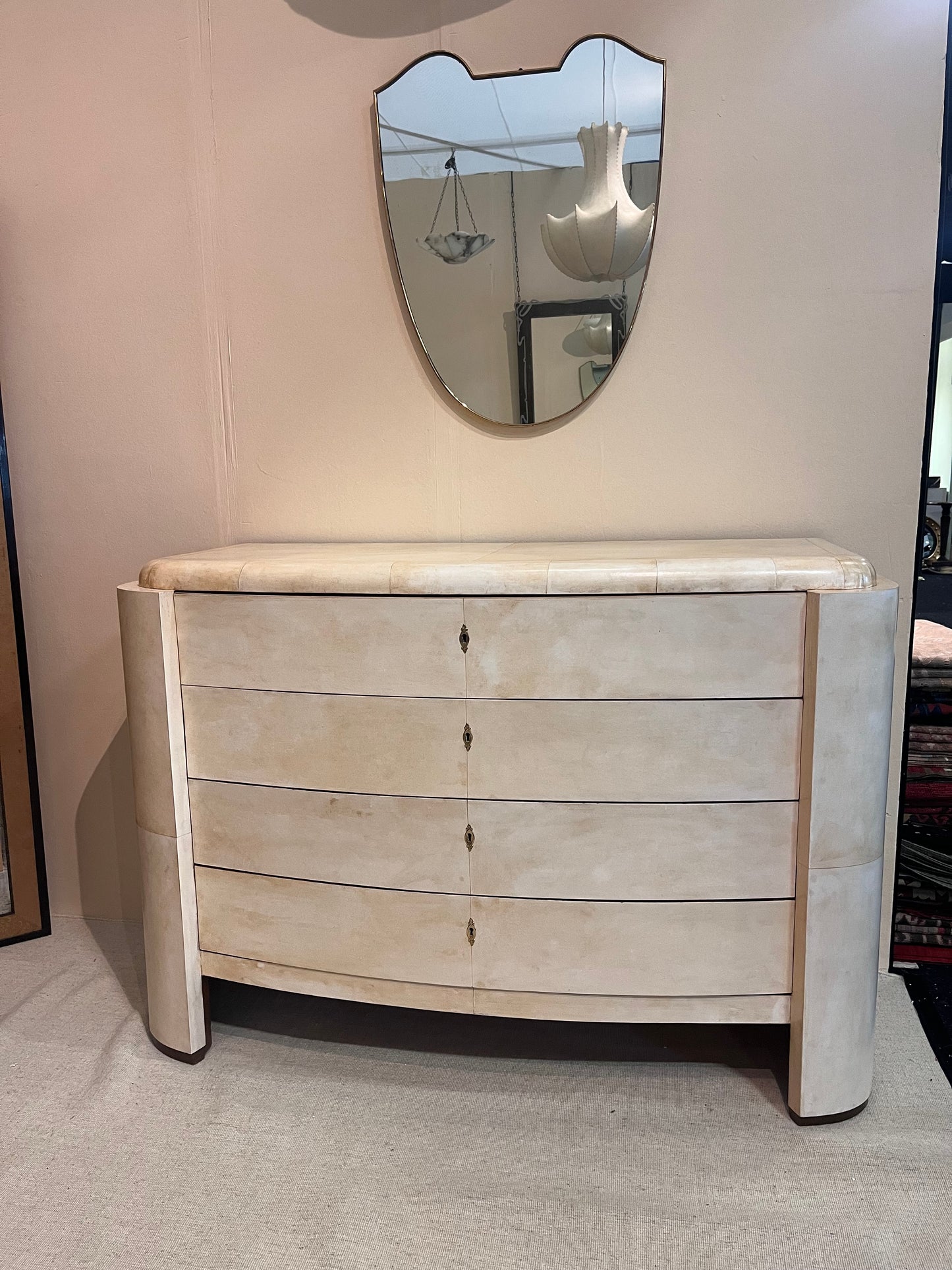 Italian Parchment Chest, c.1940 — SOLD