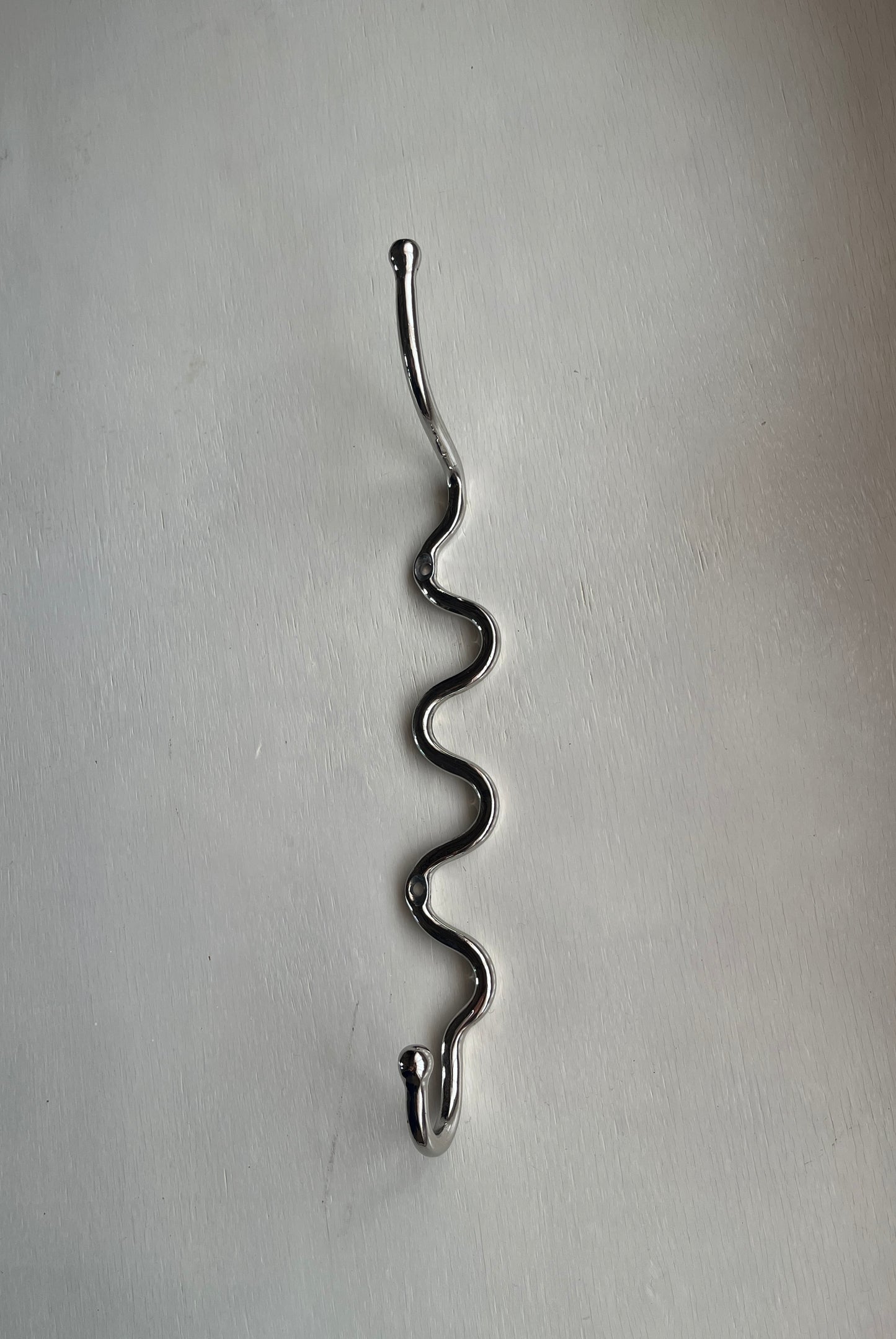 Maud Vaughan Meander Hook -Nickel