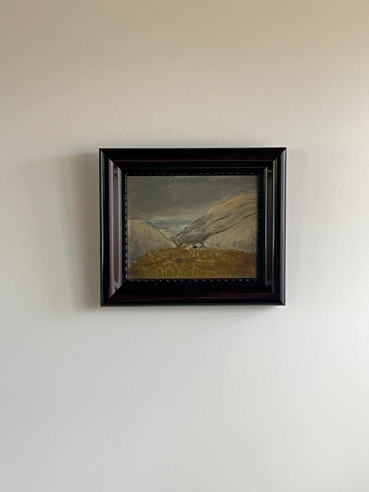RESERVED Swedish Oil on Panel. Goran Brunius, 1935.