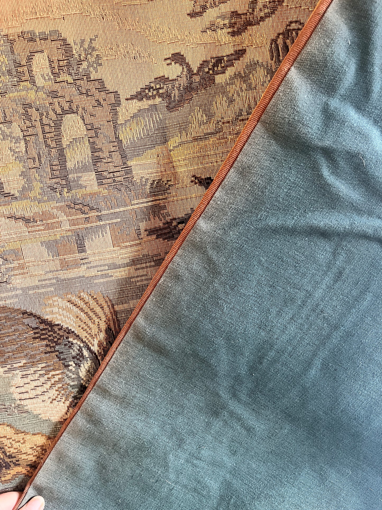 Large Vintage French Tapestry, Paris C 1960.