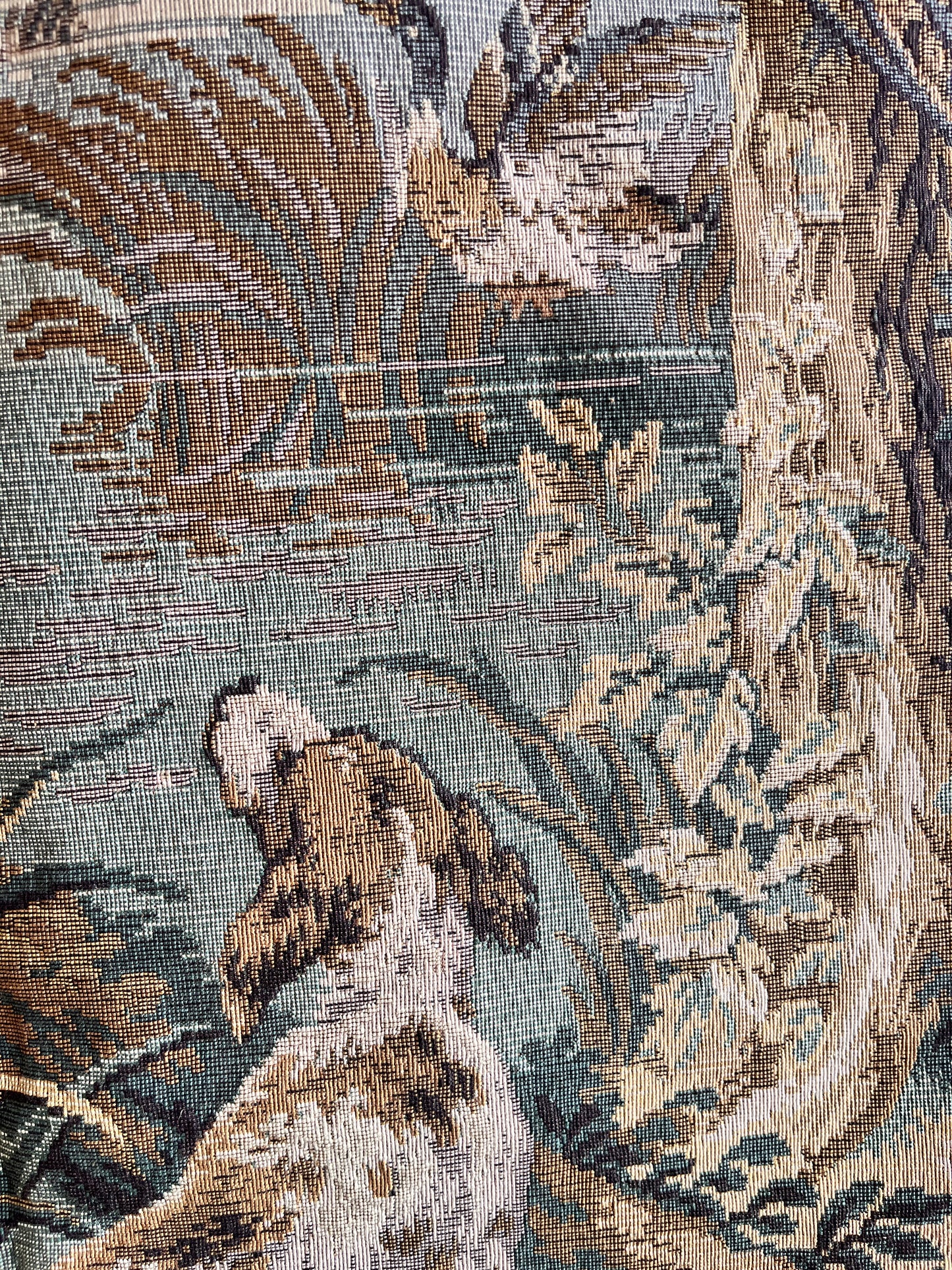 Large Vintage French Tapestry, Paris C 1960.