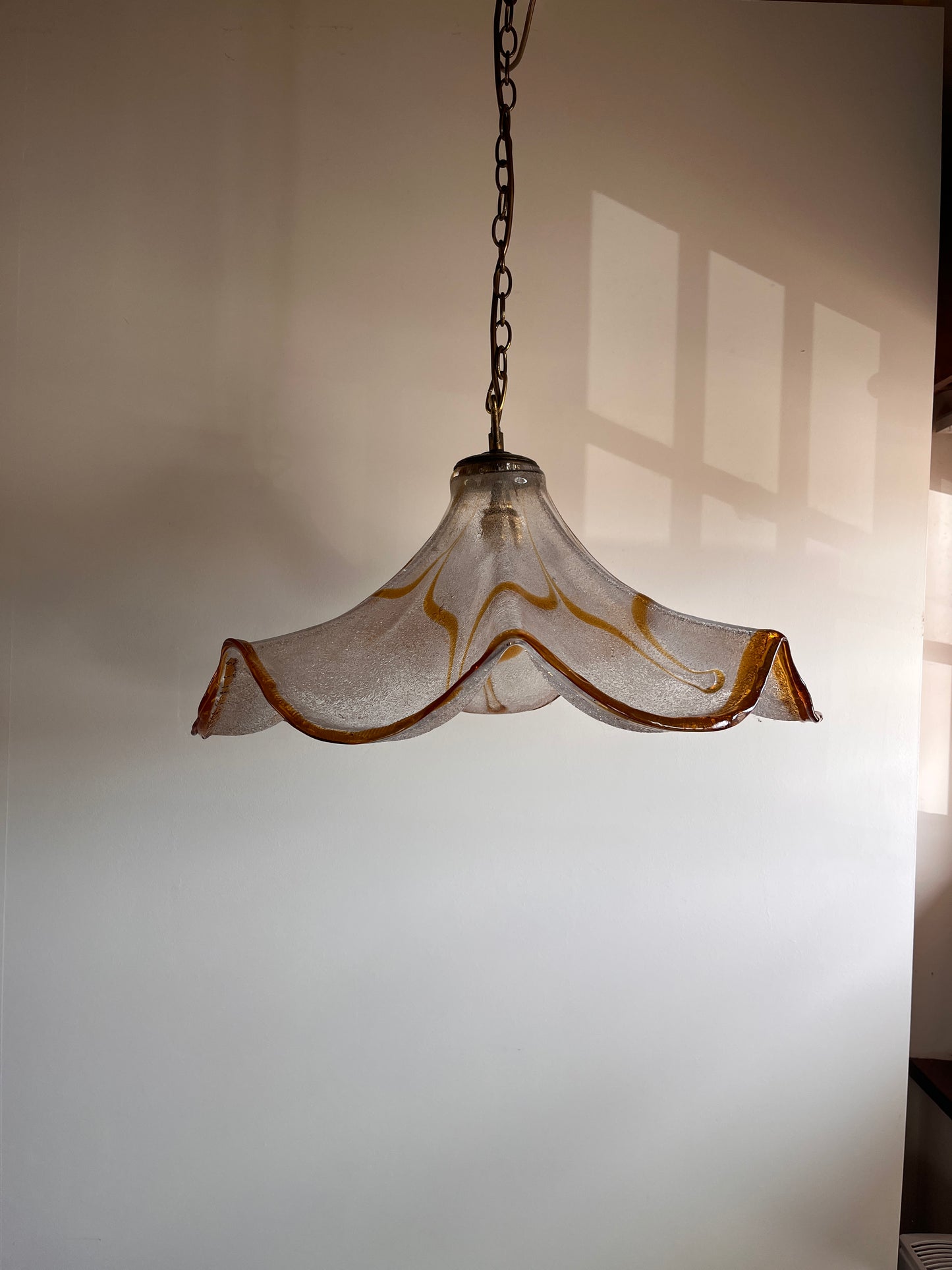 Large Murano Glass Hanging Light