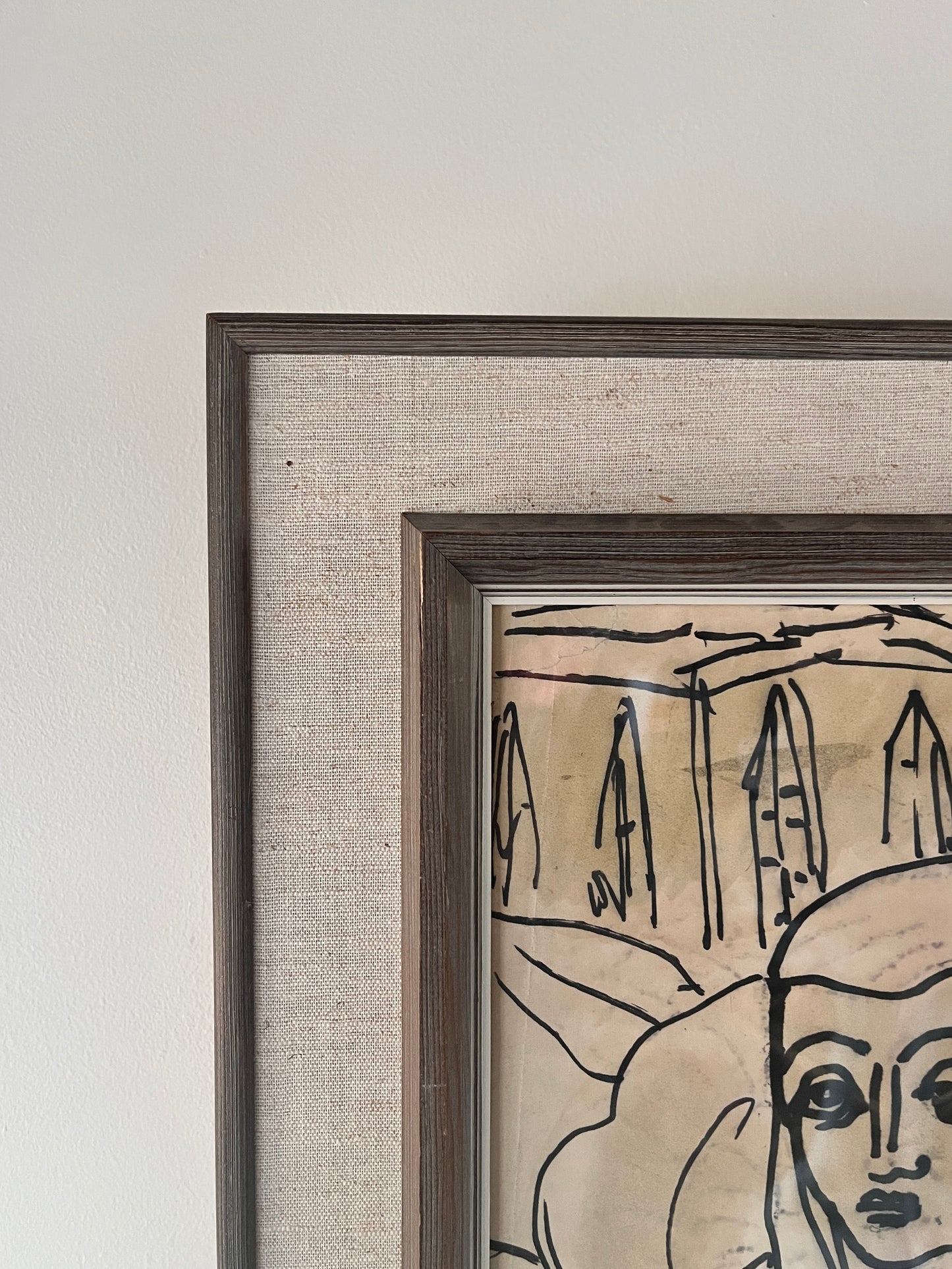 Mid-Century Ink On Paper by Erik Heinerttz