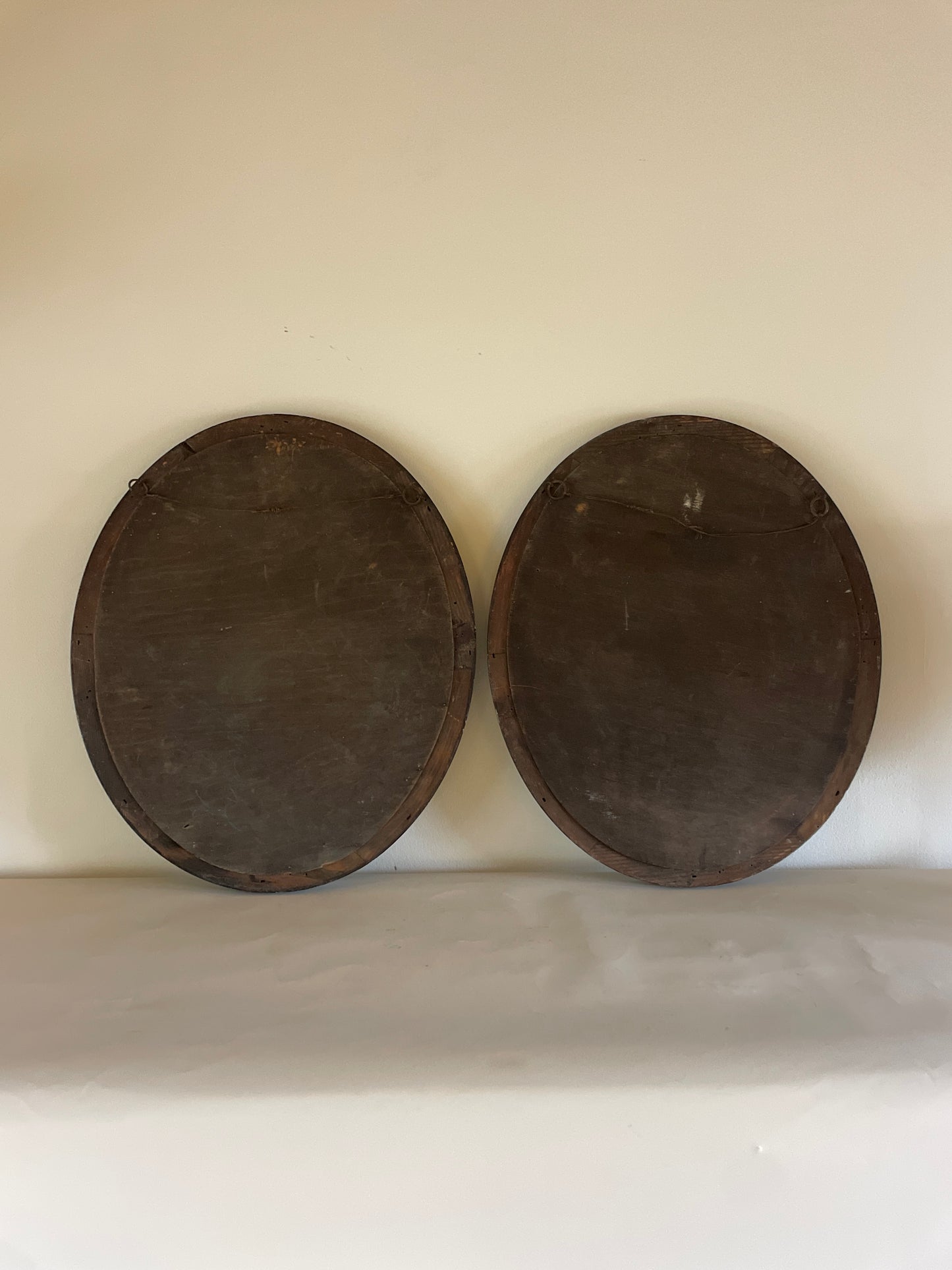 Pair of Chinoiserie Lacquered Panels