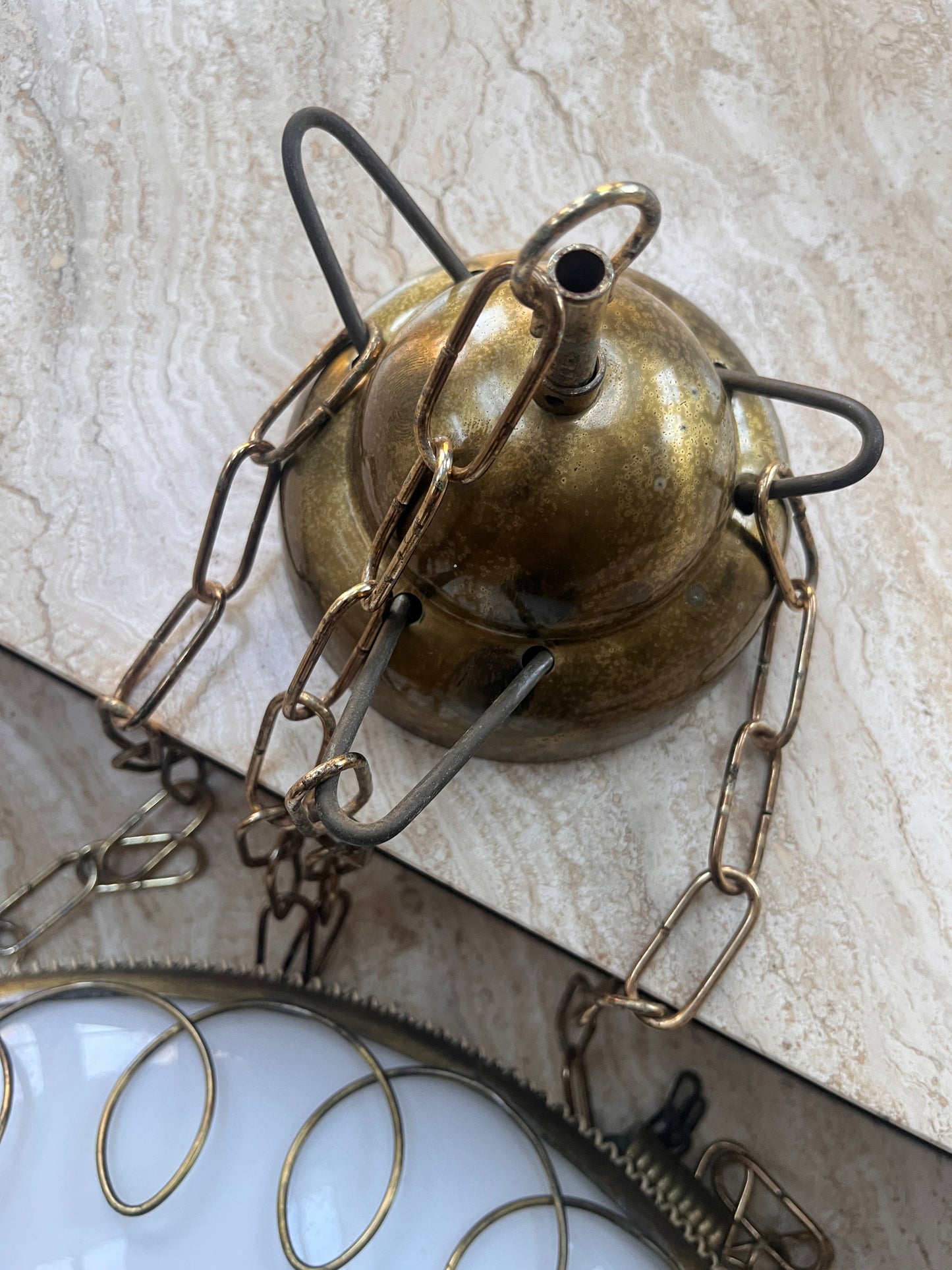 Mid-century Italian Plafonnier