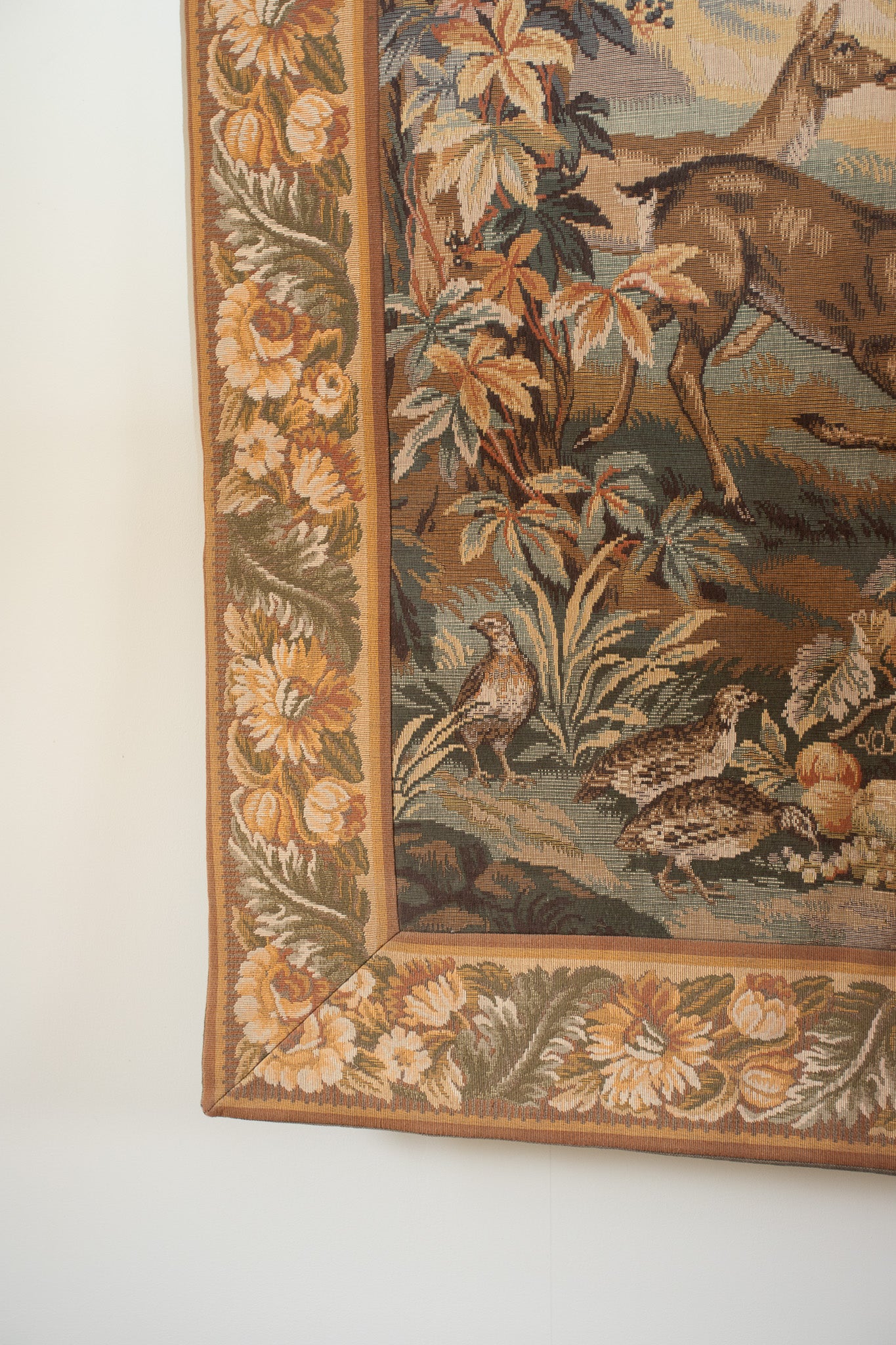 Large Vintage French Tapestry, Paris C 1960.