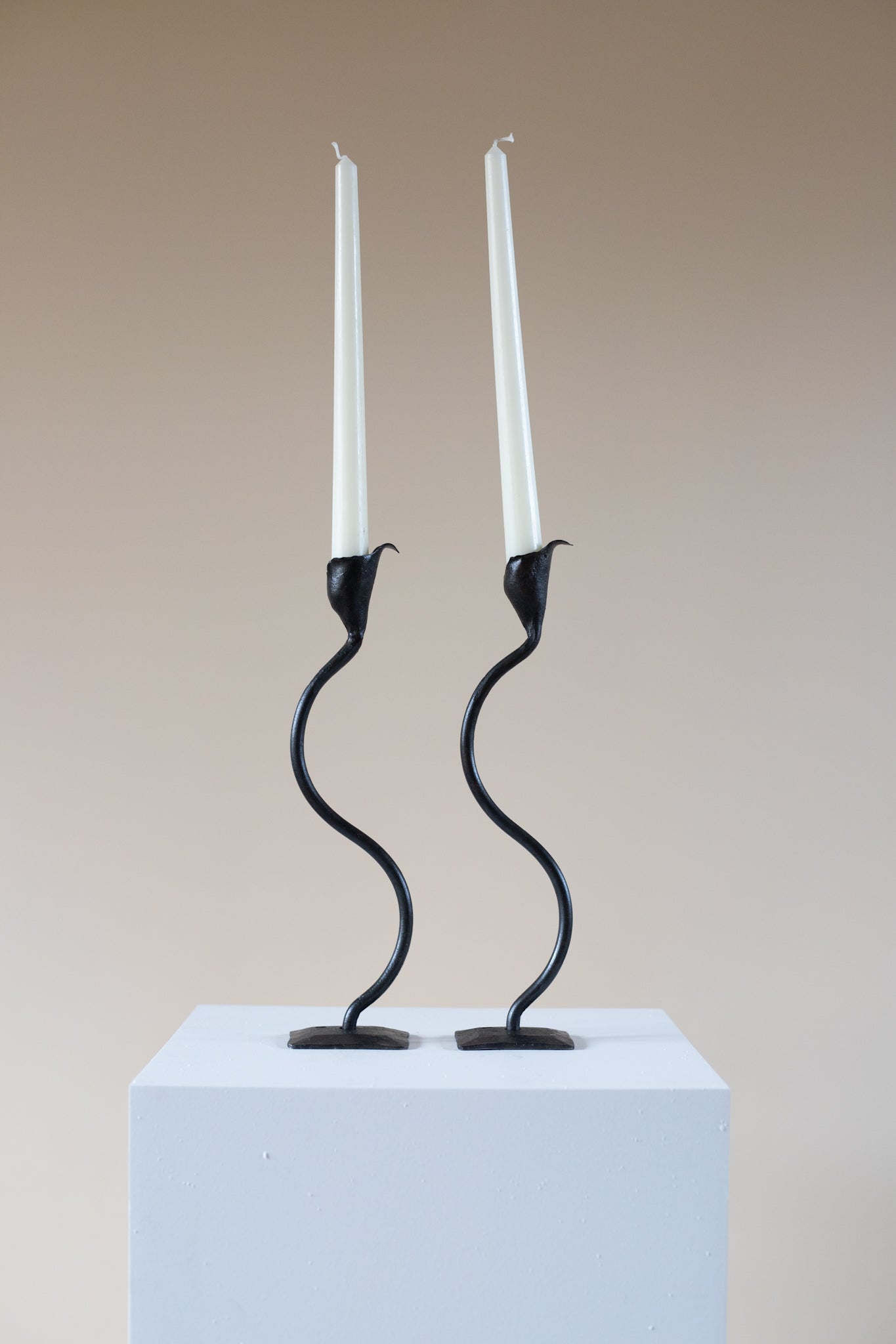 Wiggle Candleholder by Maud Vaughan