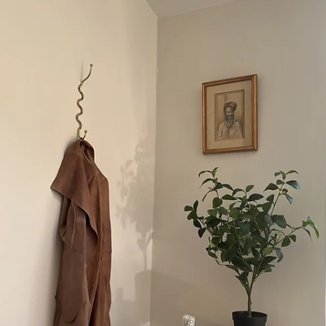 Maud Vaughan Meander Hook Brass