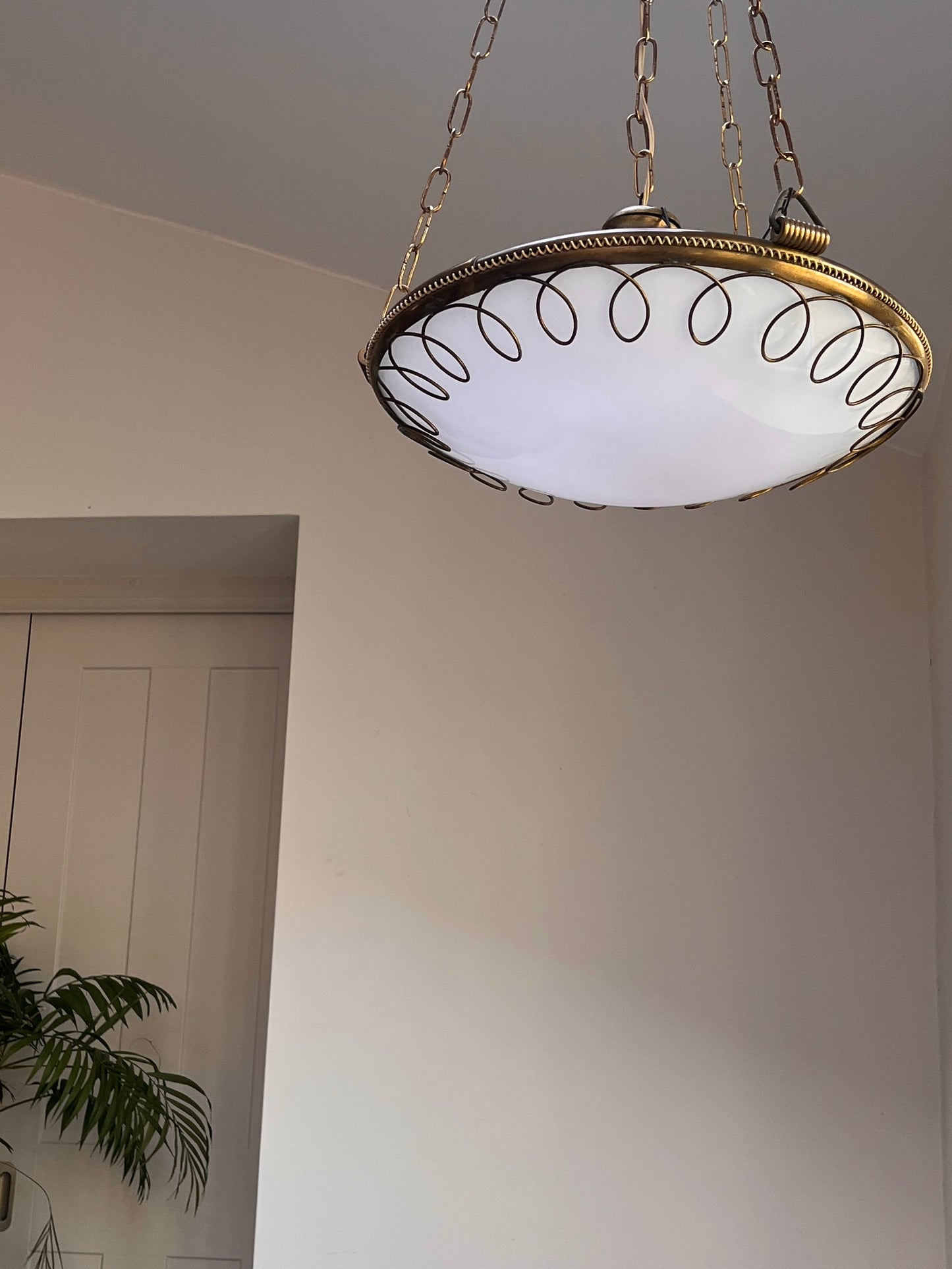 Mid-century Italian Plafonnier