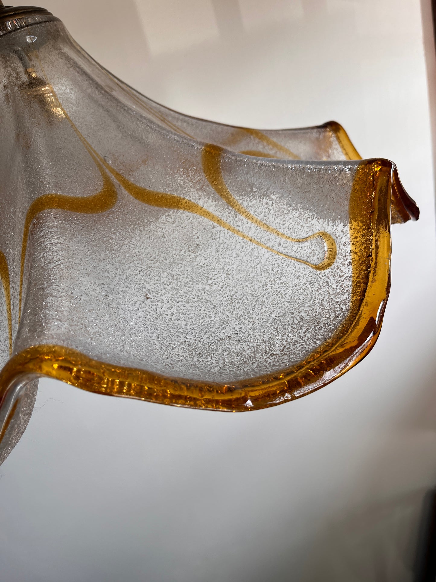 Large Murano Glass Hanging Light