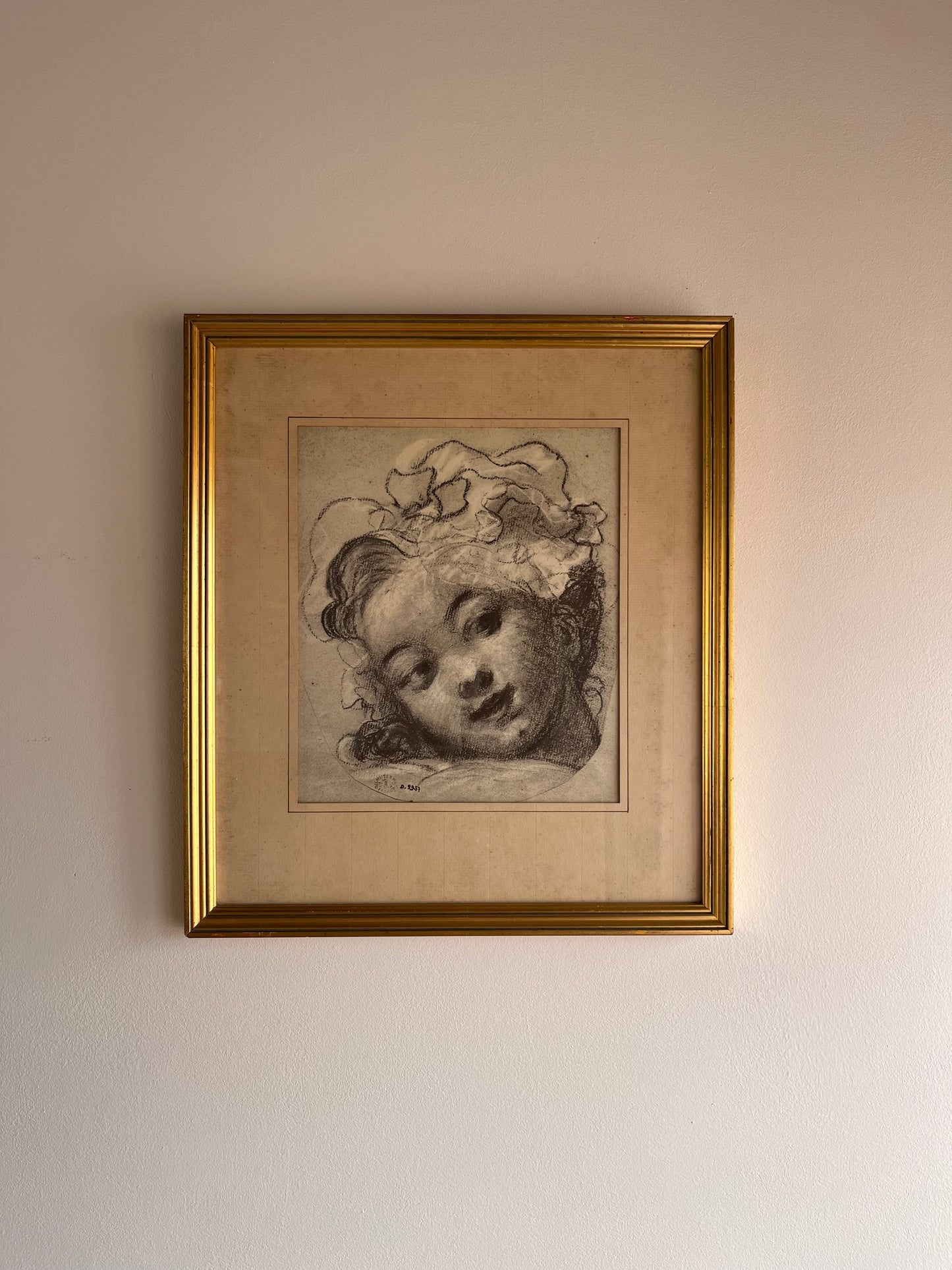 'Rosalie' After Fragonard — Framed Art Print