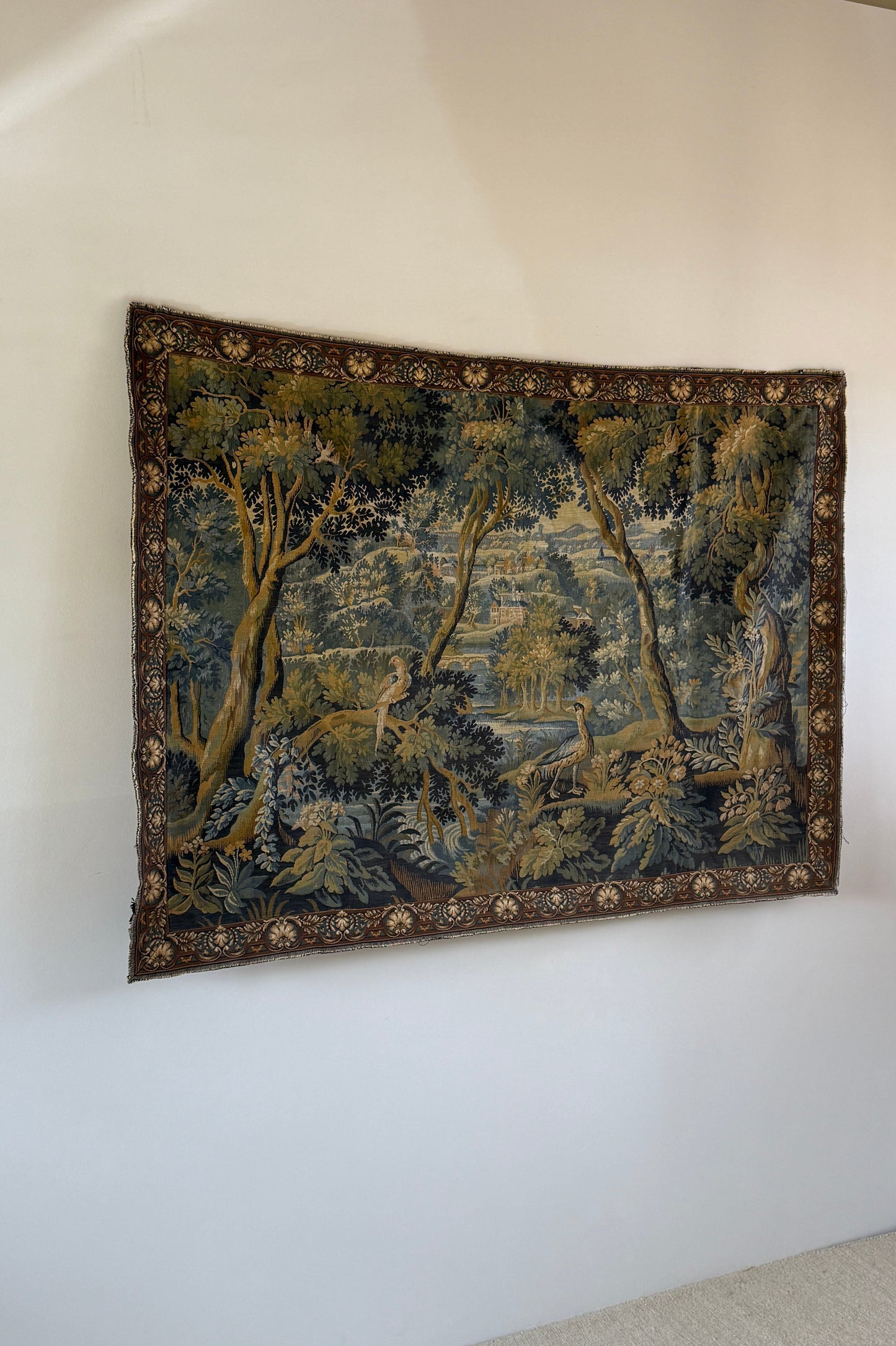 20th-Century Verdure Tapestry
