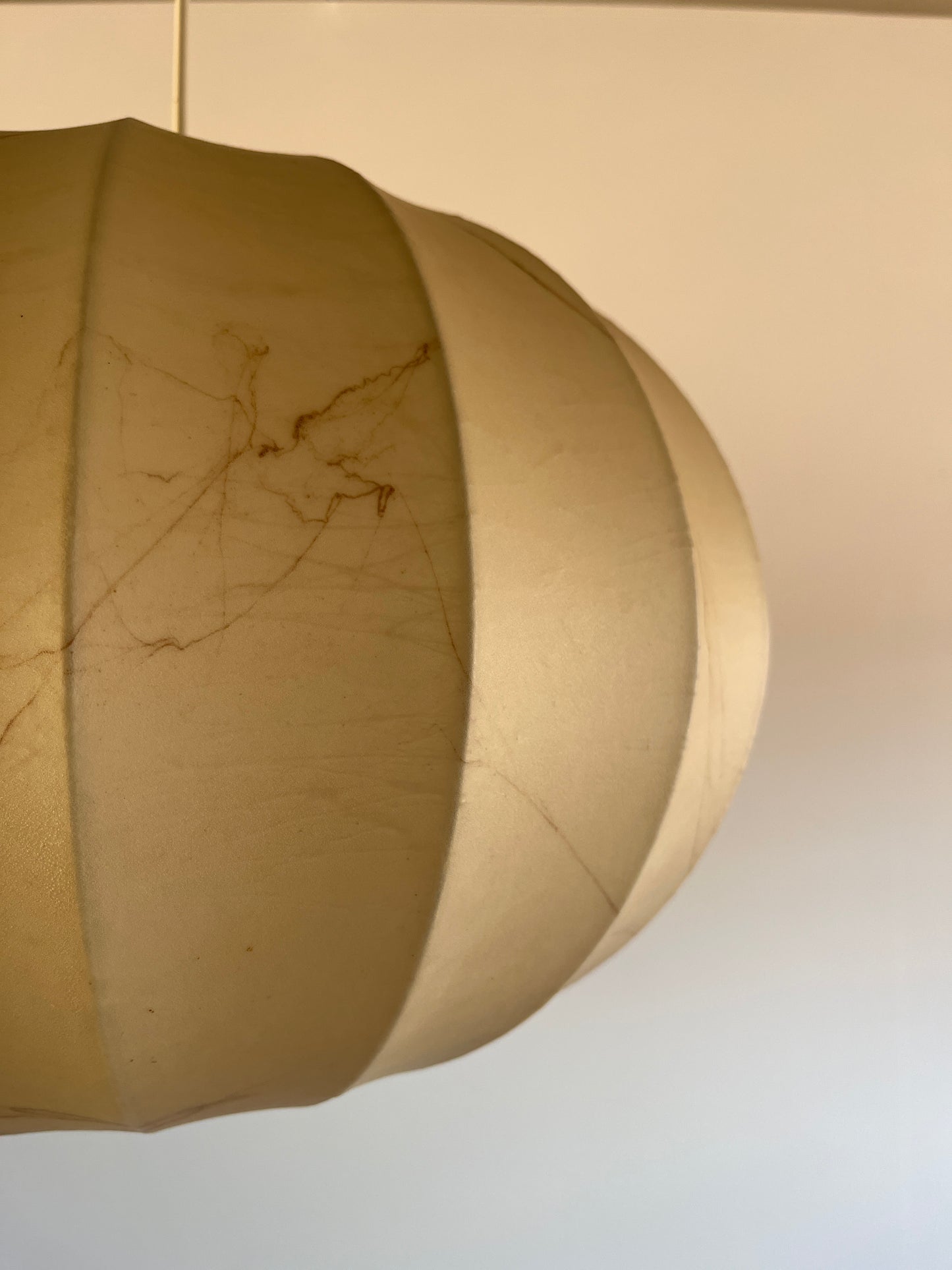 Large Cocoon Pendant Light. Achille Castiglioni for Flos, 1960s
