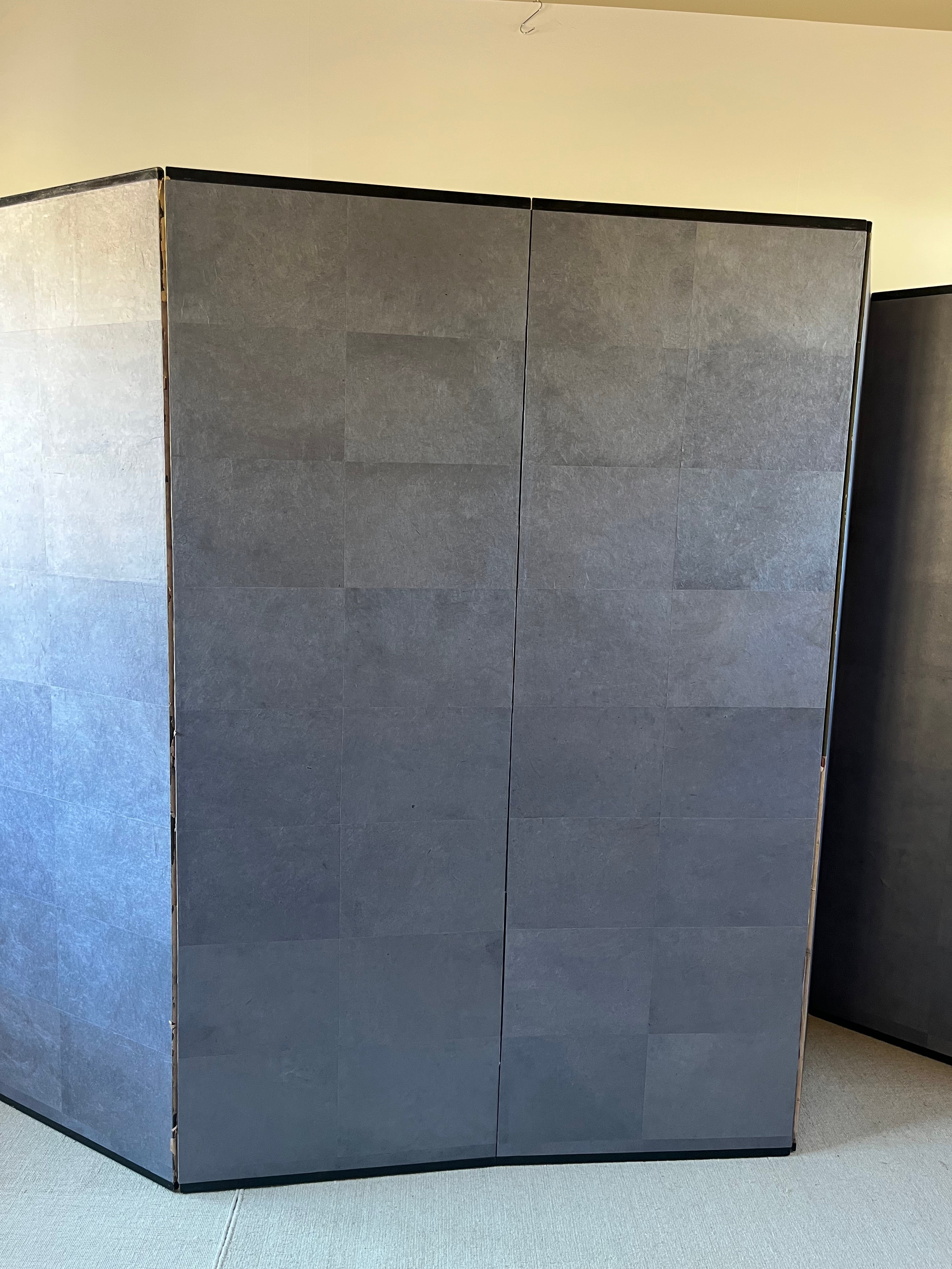 Monumental Japanese Six-Fold Byōbu Screen, Late Edo–Meiji Period
