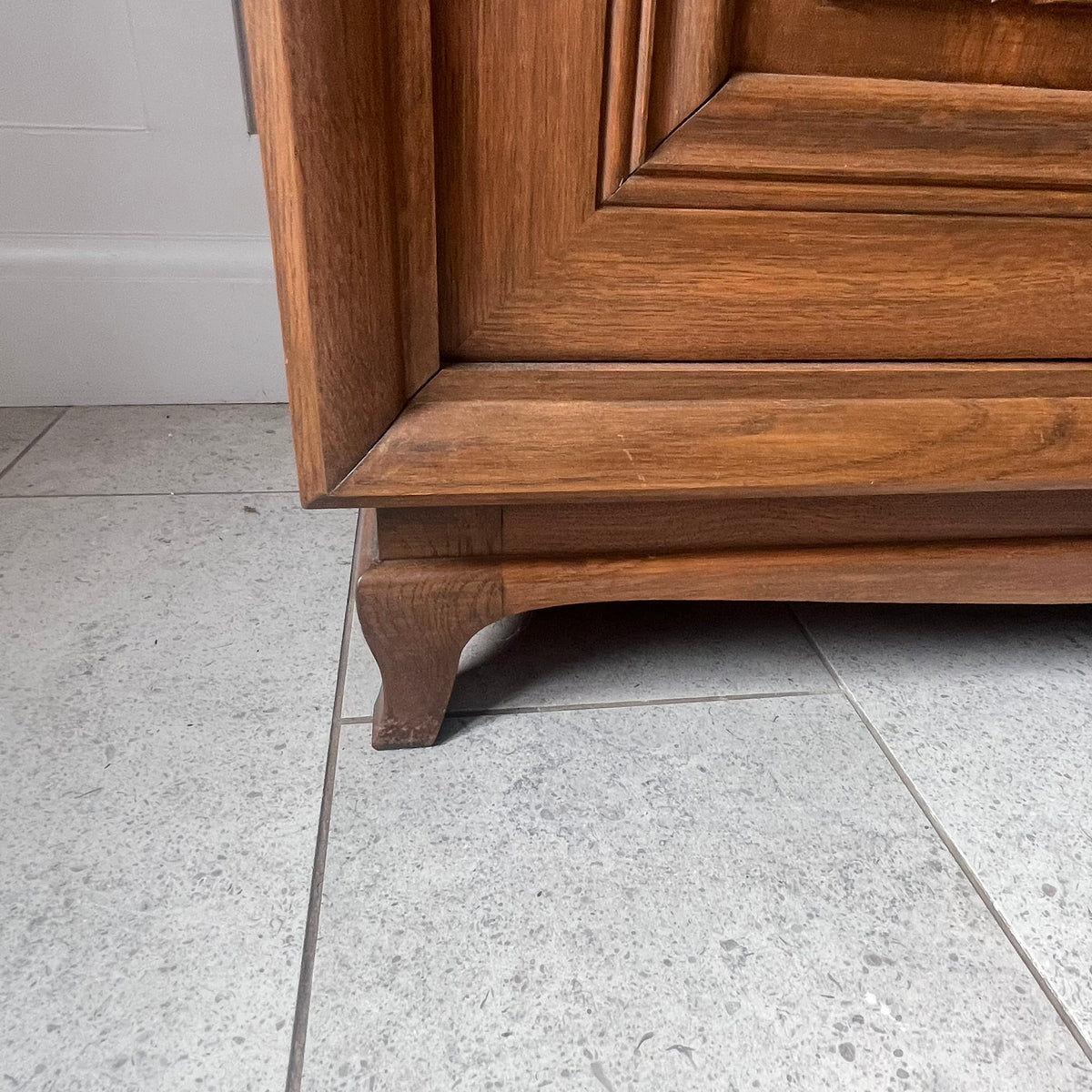 Mid-Century French Oak Sideboard in the Manner of Charles Dudouyt