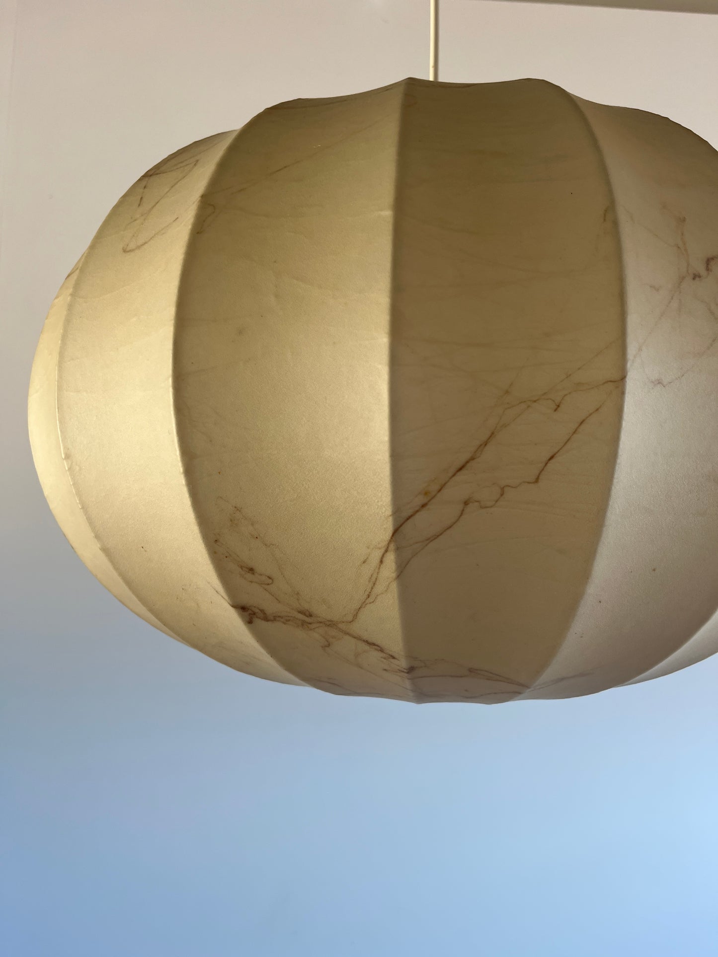 Large Cocoon Pendant Light. Achille Castiglioni for Flos, 1960s