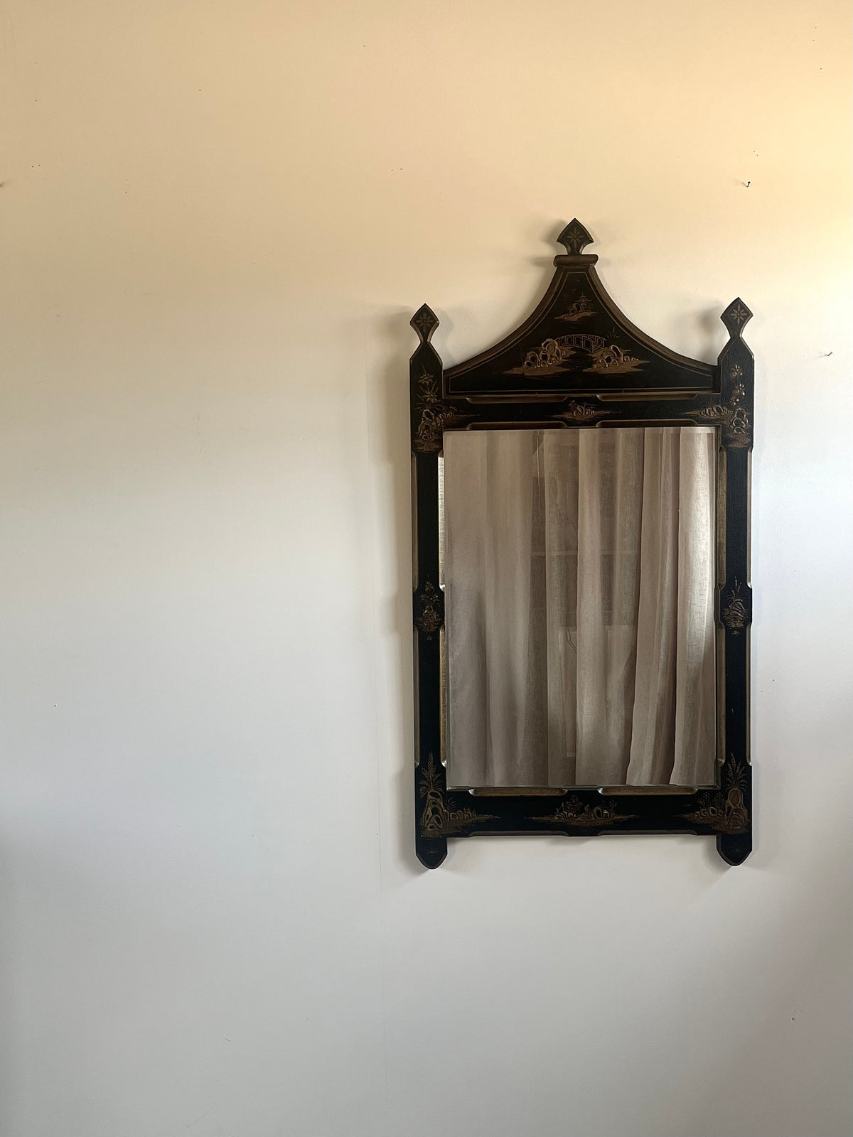 Mid-Century Chinoiserie Mirror