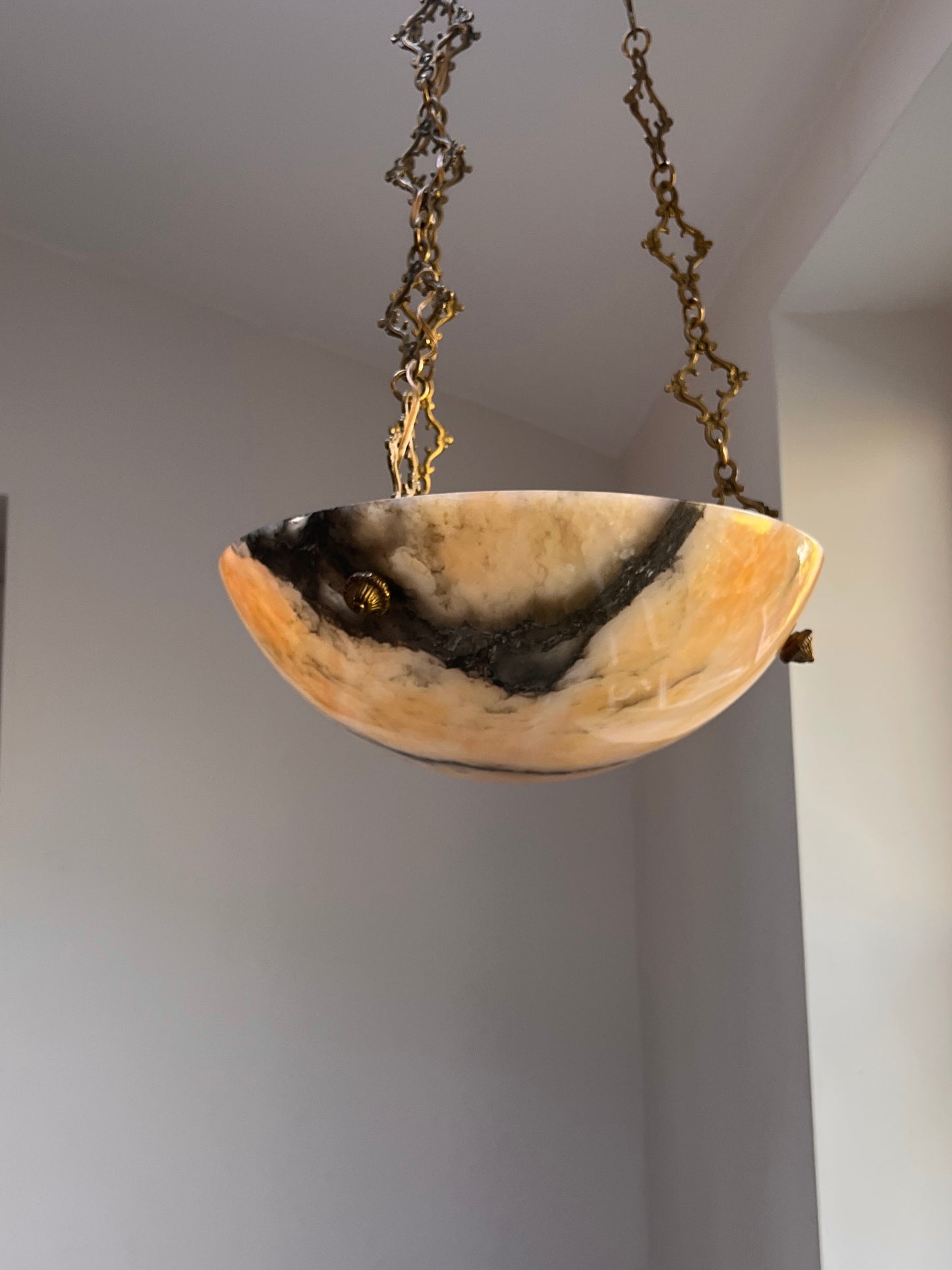 Italian Marble Plafonnier