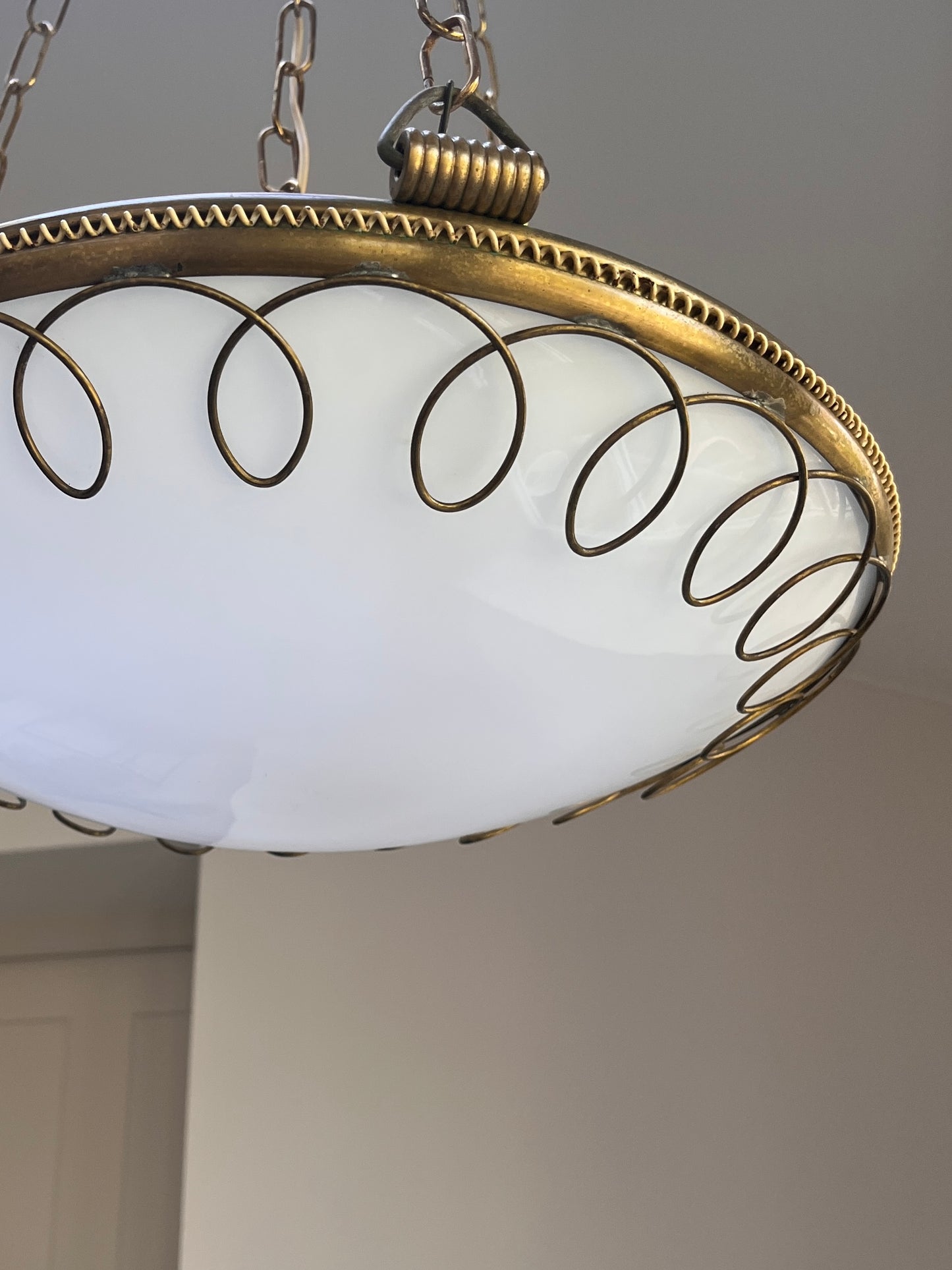Mid-century Italian Plafonnier