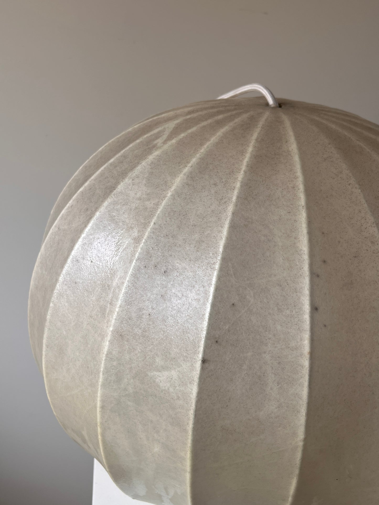 ON HOLD Italian Cocoon Pendant. Achille Castiglioni.