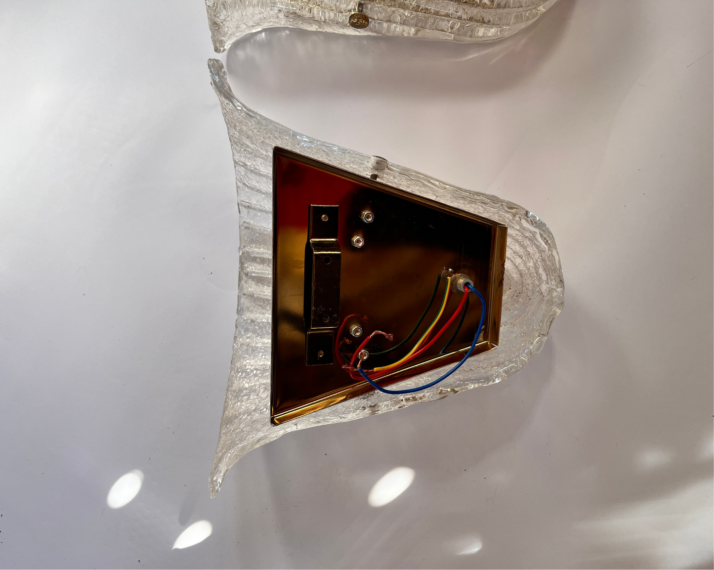 Barovier Murano ‘Grangilia’ Glass Wall Lights – Pair
