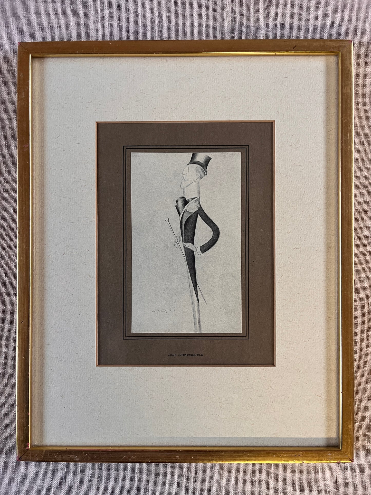 Vintage Framed Caricatures (12 Available)