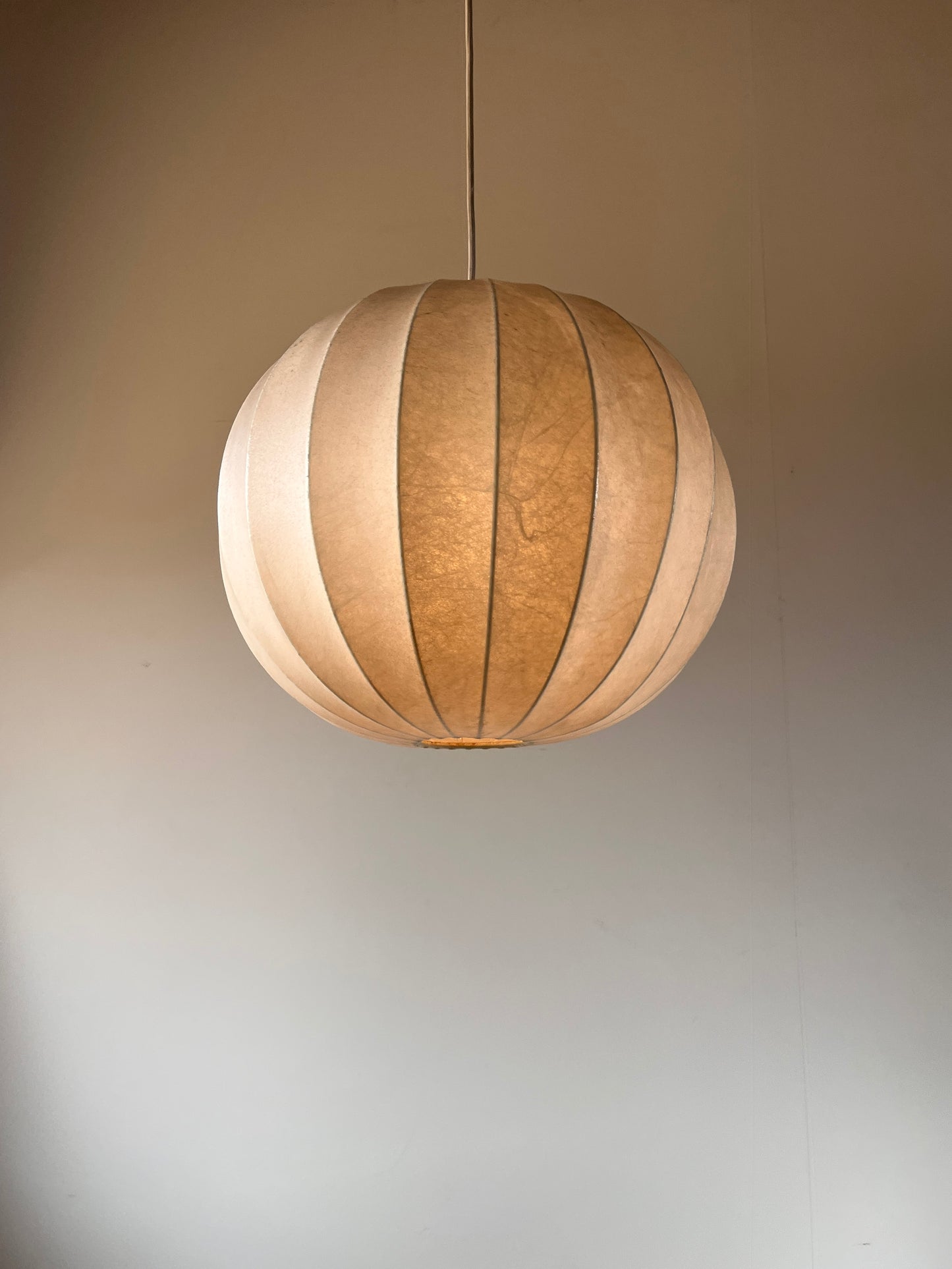 ON HOLD Italian Cocoon Pendant. Achille Castiglioni.