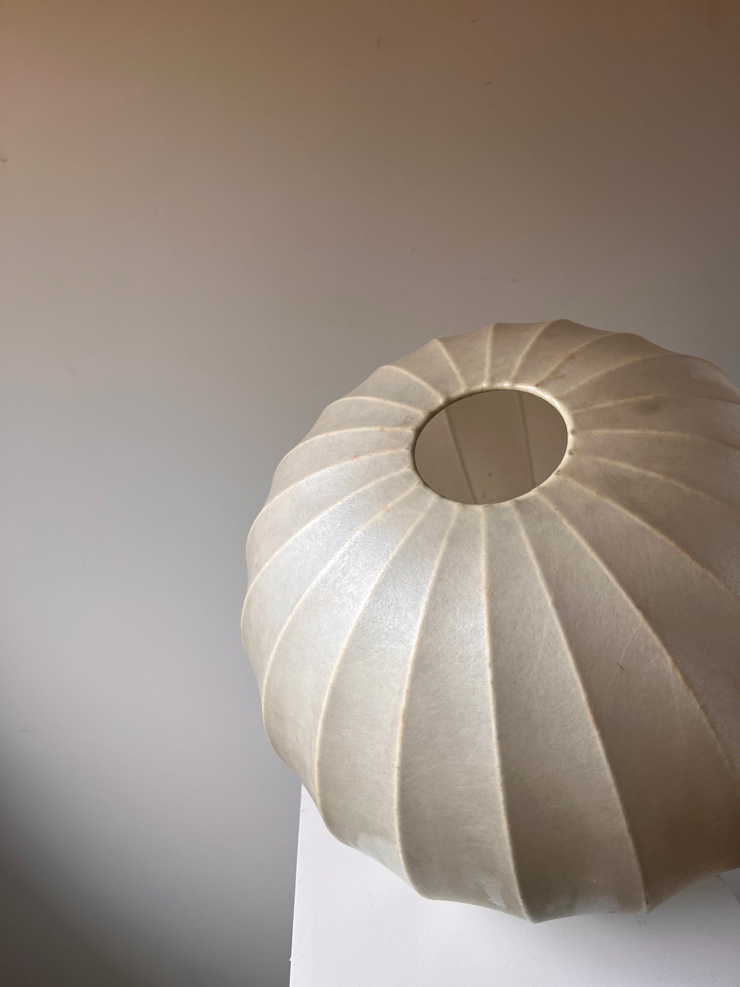 ON HOLD Italian Cocoon Pendant. Achille Castiglioni.