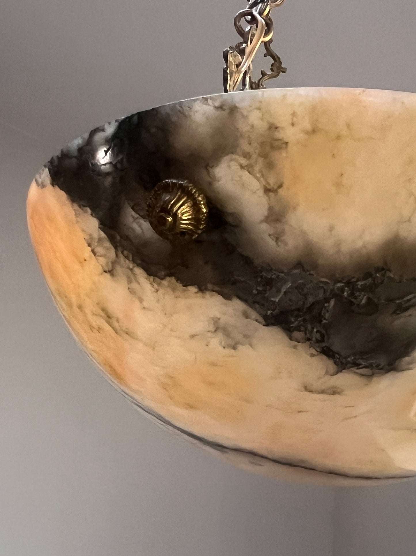 Italian Marble Plafonnier
