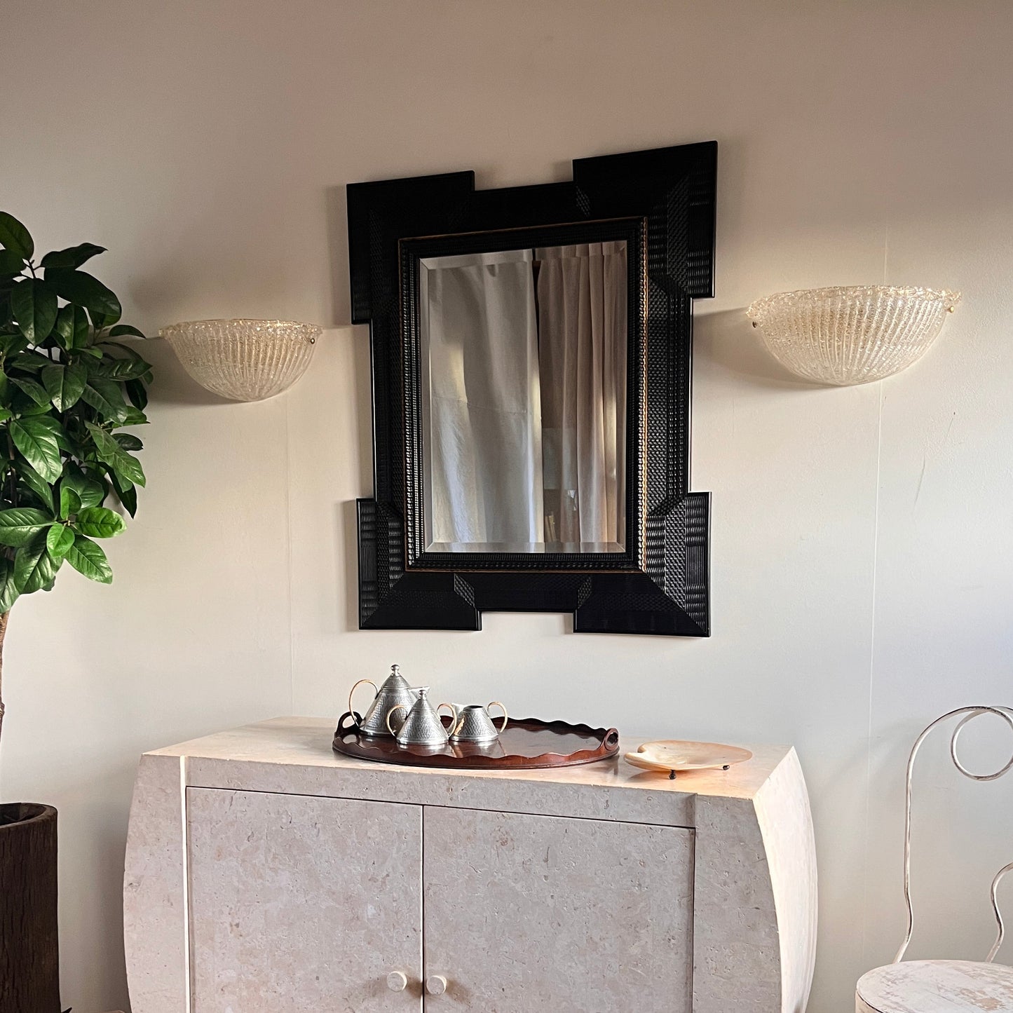 ON HOLD Flemish Ripple Mirror.