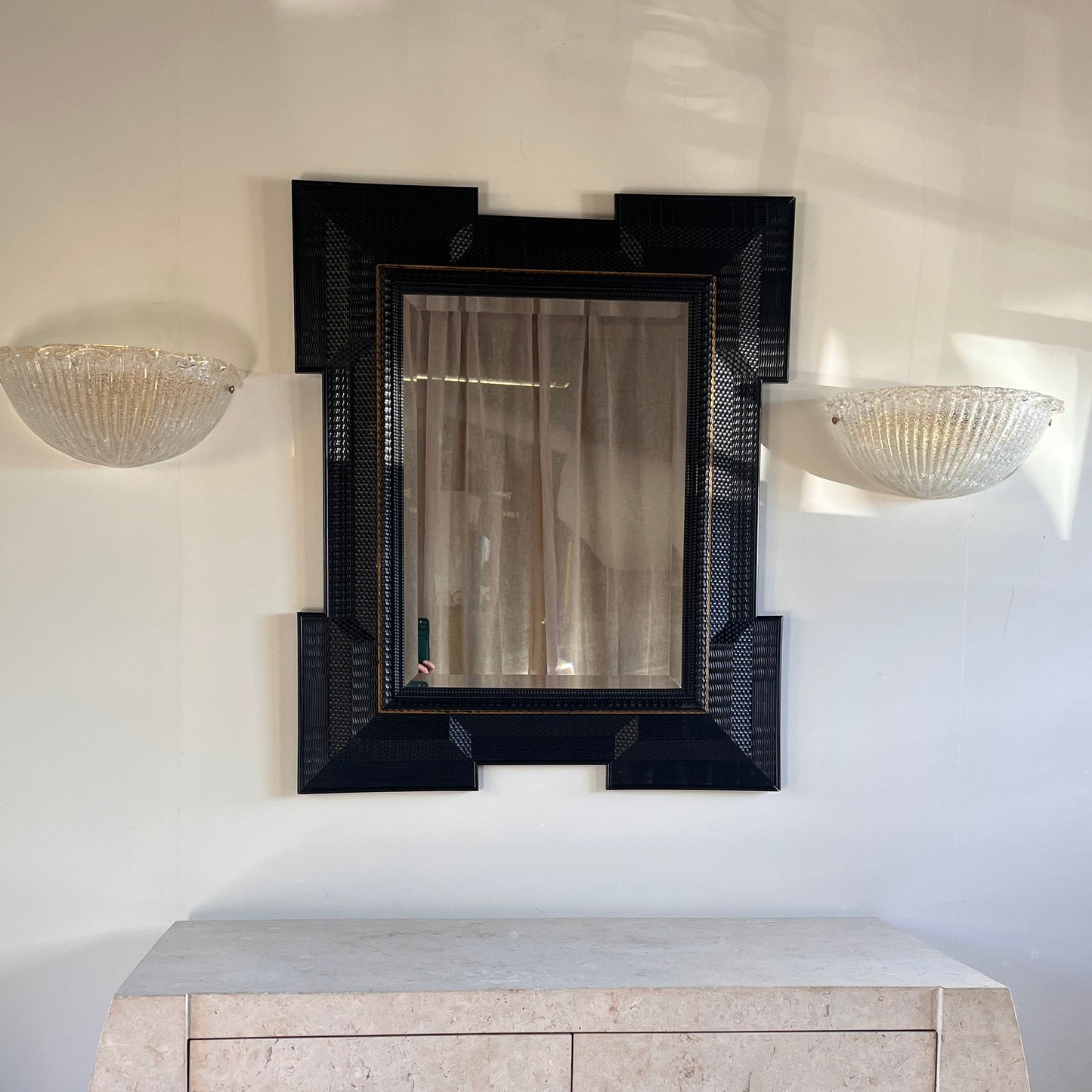 ON HOLD Flemish Ripple Mirror.