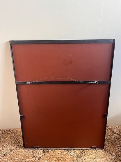 Large French Spiral Forged Mirror