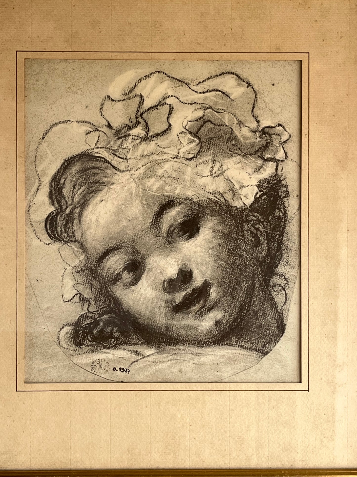 'Rosalie' After Fragonard — Framed Art Print