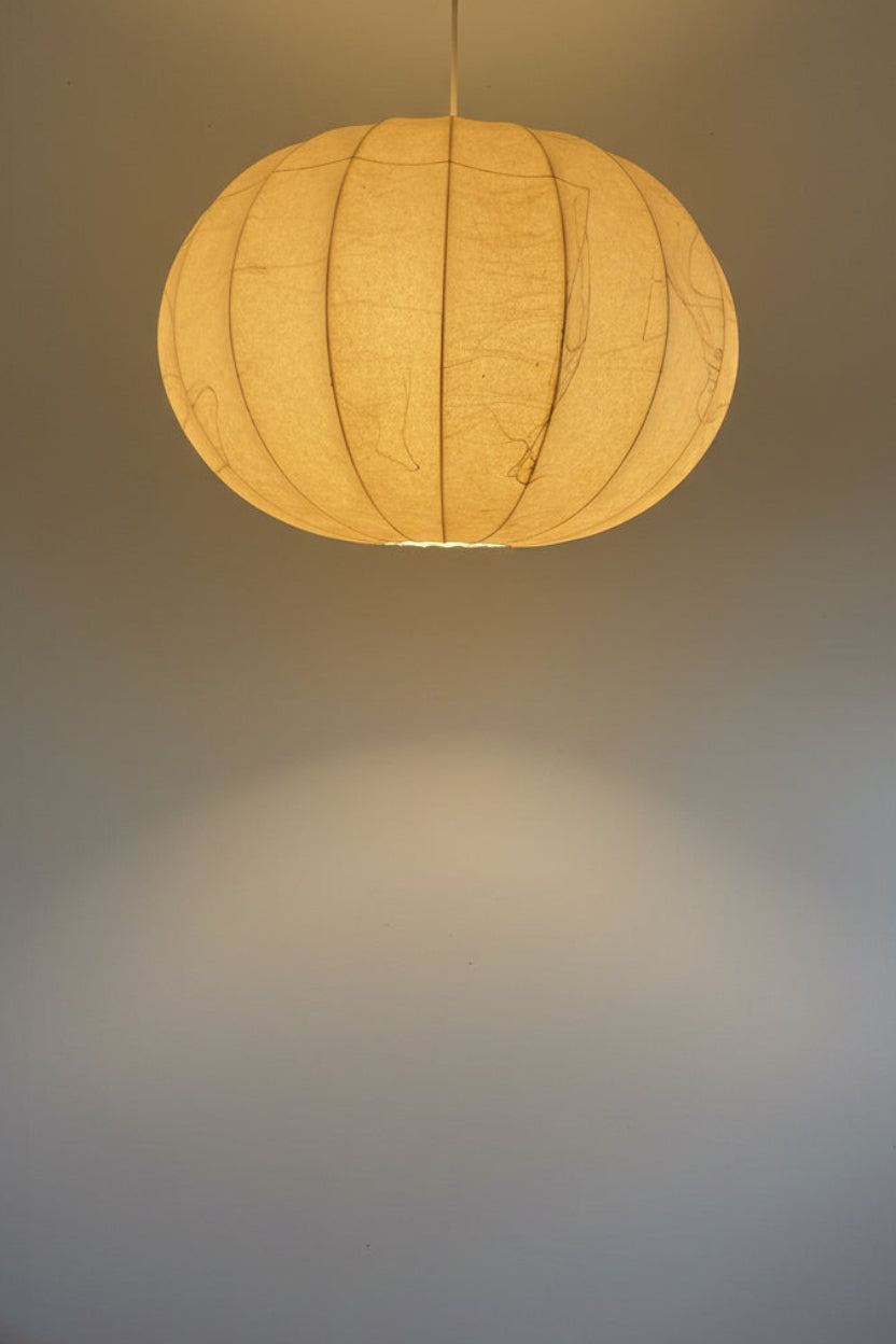 Large Cocoon Pendant Light. Achille Castiglioni for Flos, 1960s