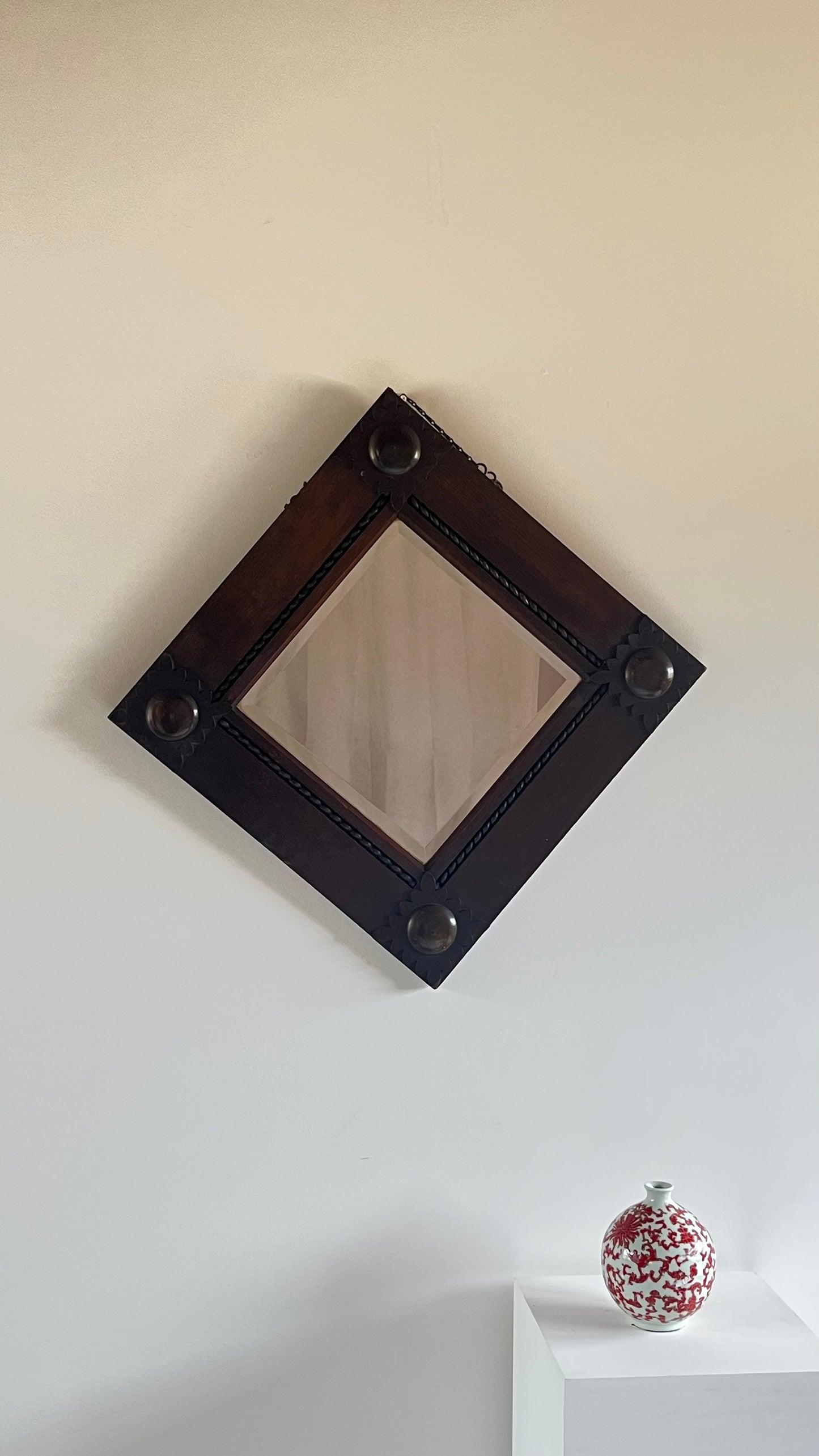 Decorative Arts and Crafts Mirror