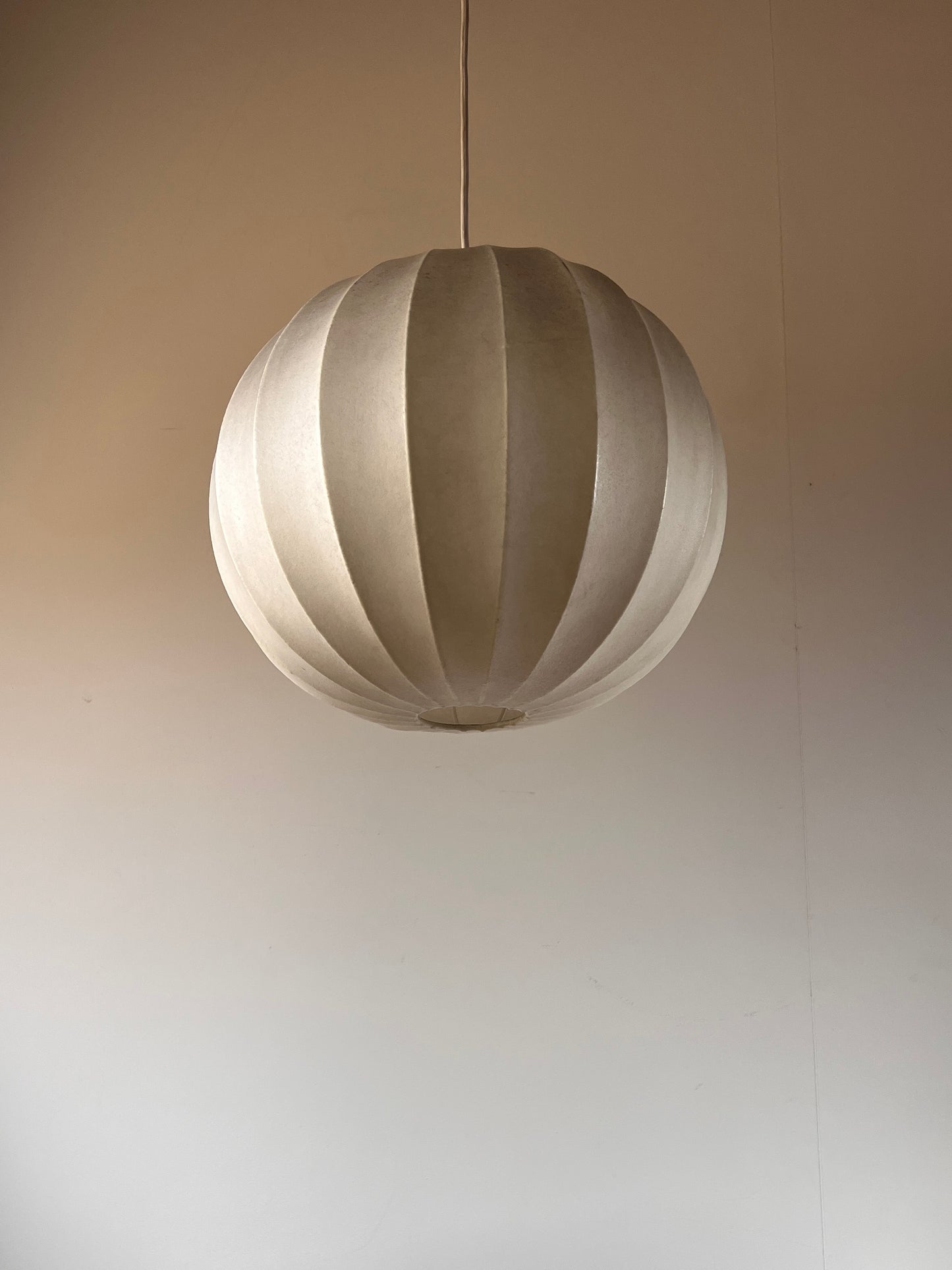 ON HOLD Italian Cocoon Pendant. Achille Castiglioni.