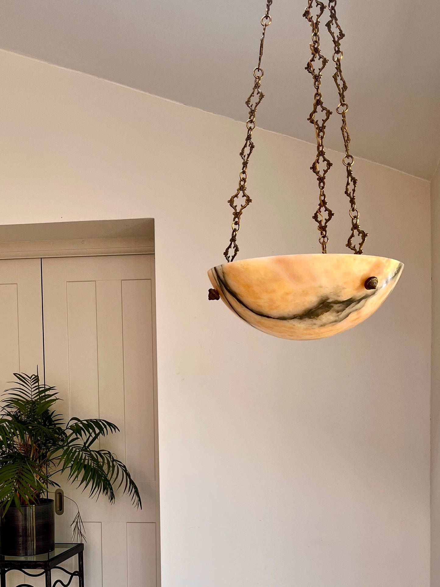 Italian Marble Plafonnier