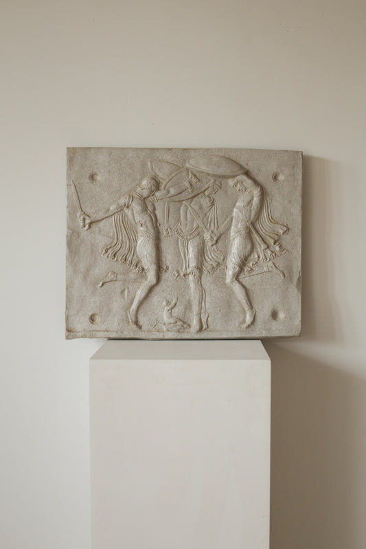 RESERVED Plaster Relief, Dance of the Kourites.