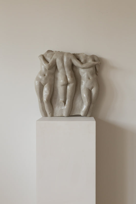Plaster Relief of the Three Graces