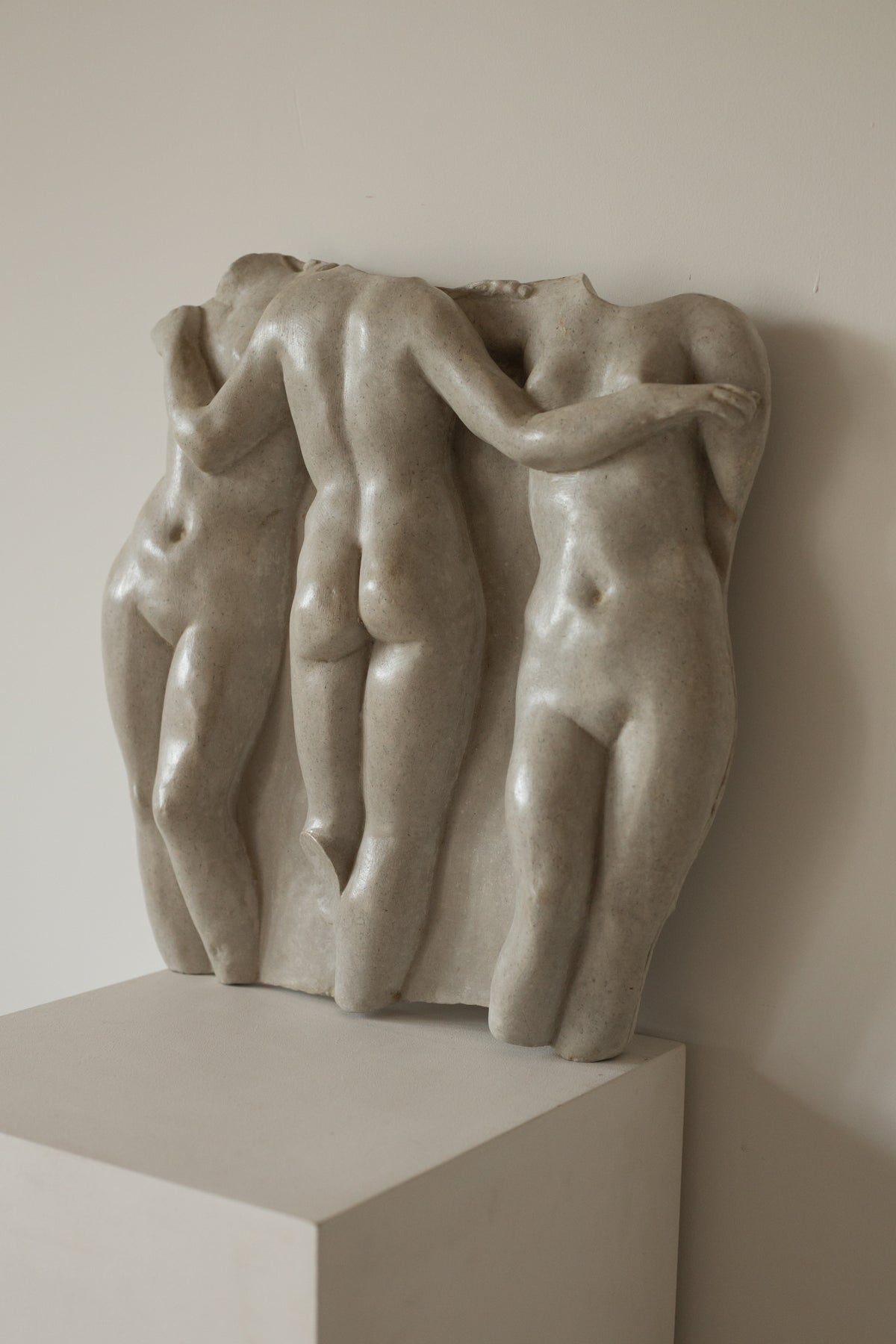 Plaster Relief of the Three Graces