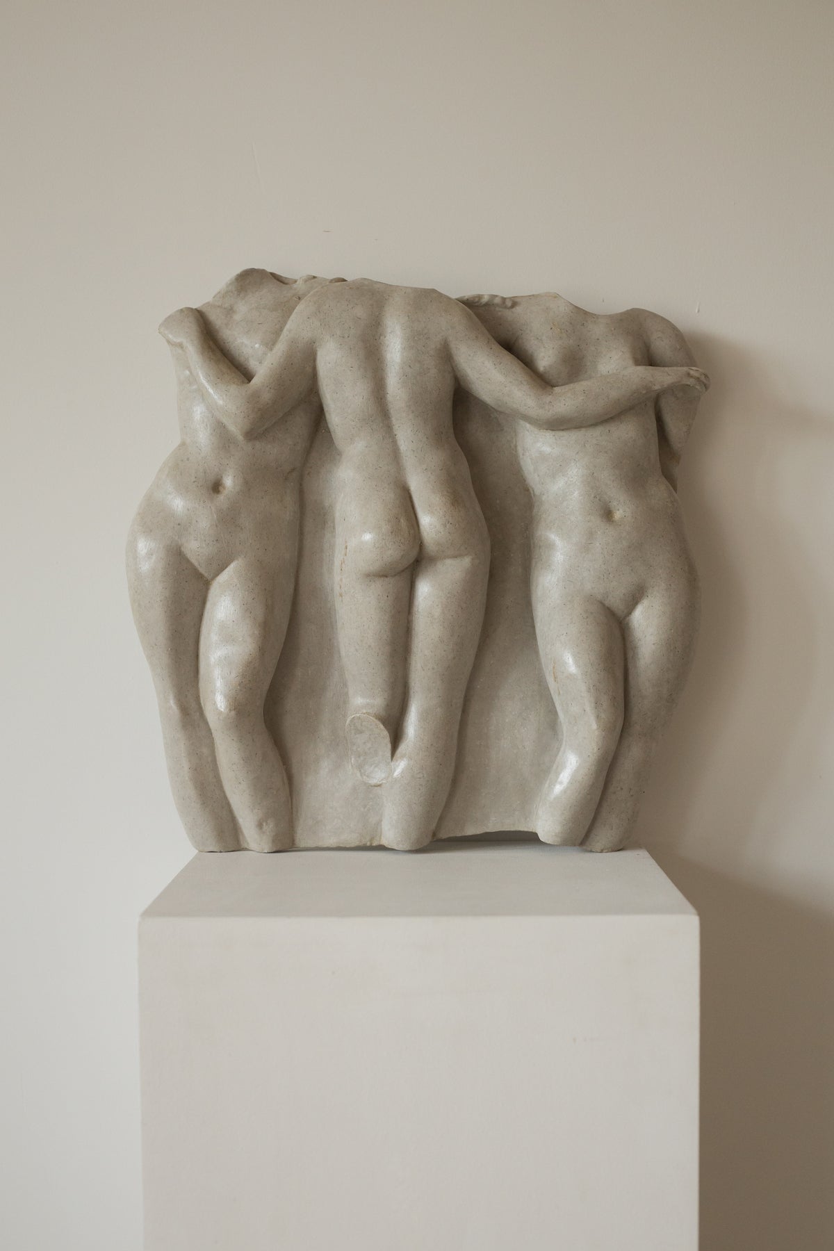 Plaster Relief of the Three Graces