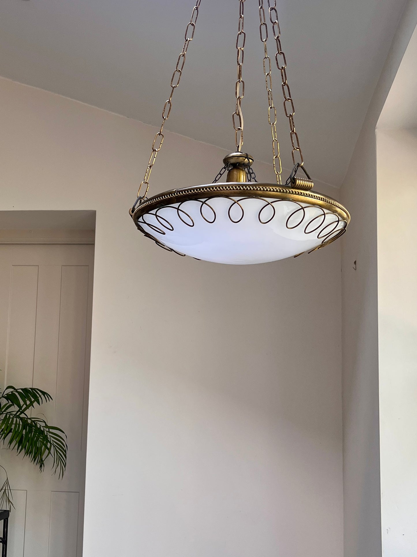 Mid-century Italian Plafonnier