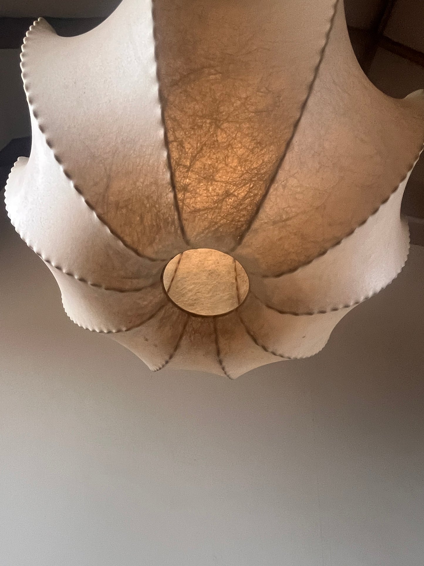 Cocoon Pendant Lamp by Castiglioni, 1960s