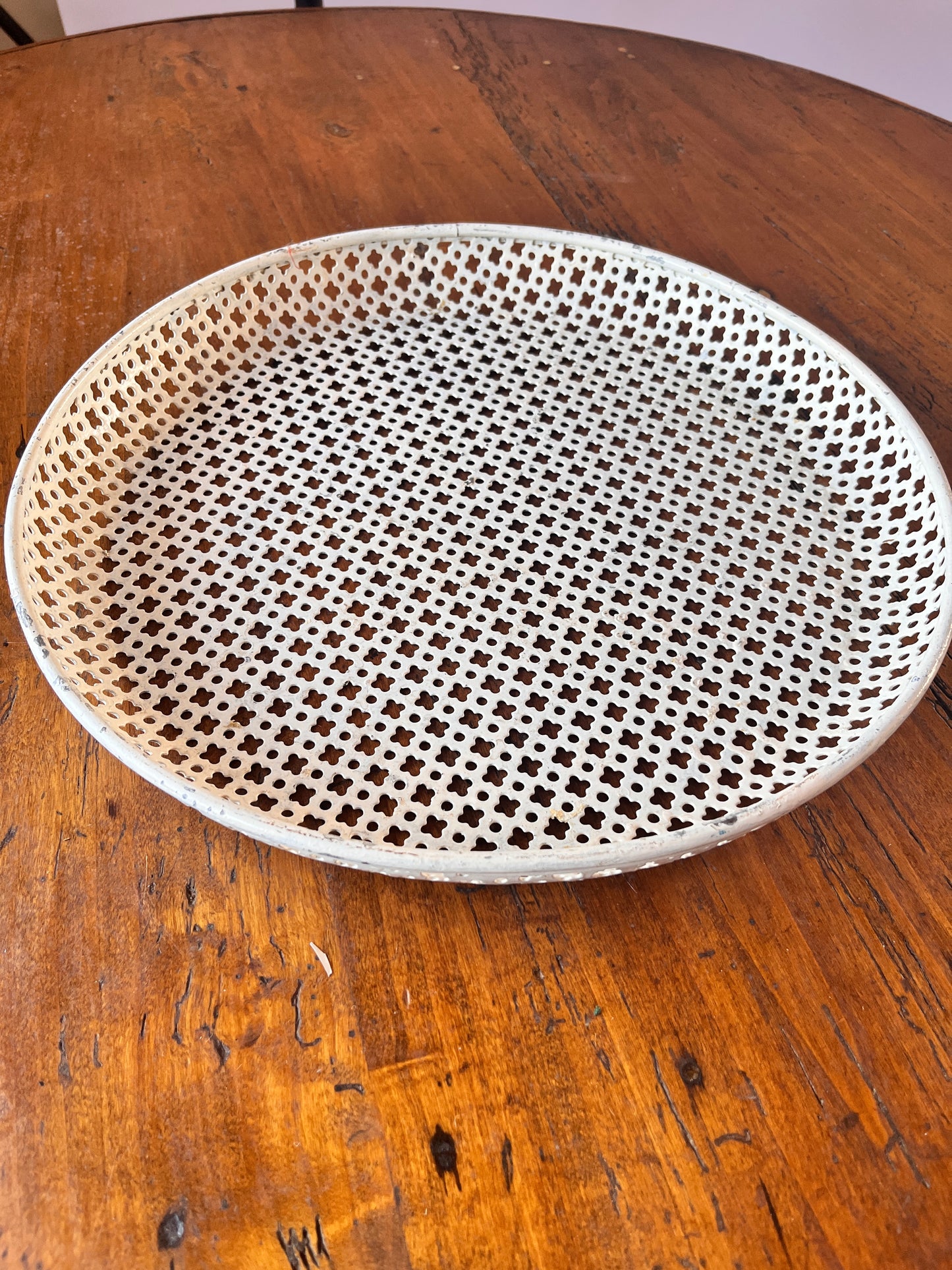 Mathieu Matégot 'Rigituelle' Perforated Metal Tray