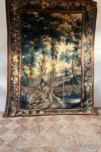 18th Century Verdure Tapestry Aubusson