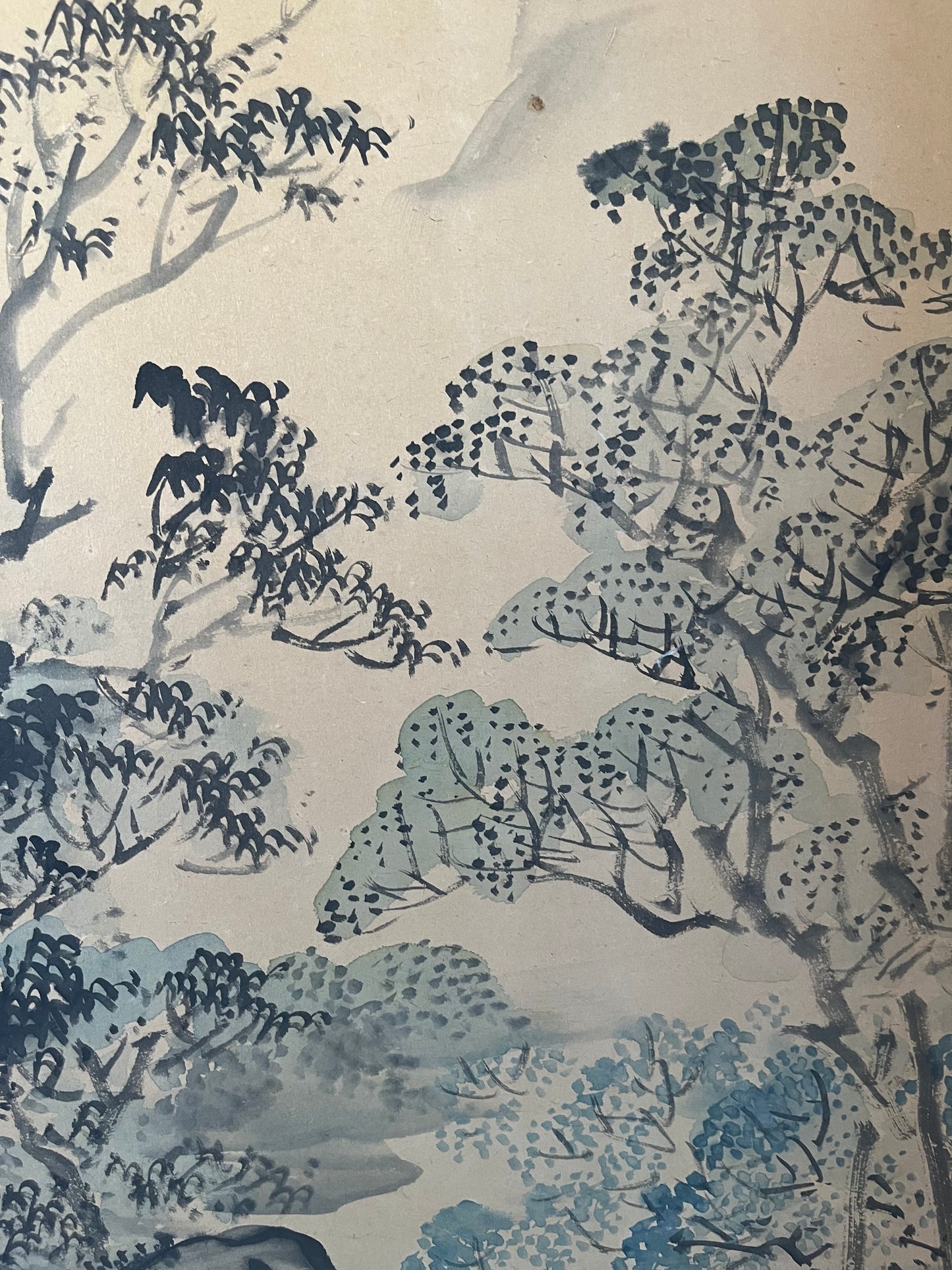 Monumental Japanese Six-Fold Byōbu Screen, Late Edo to Early Meiji Period