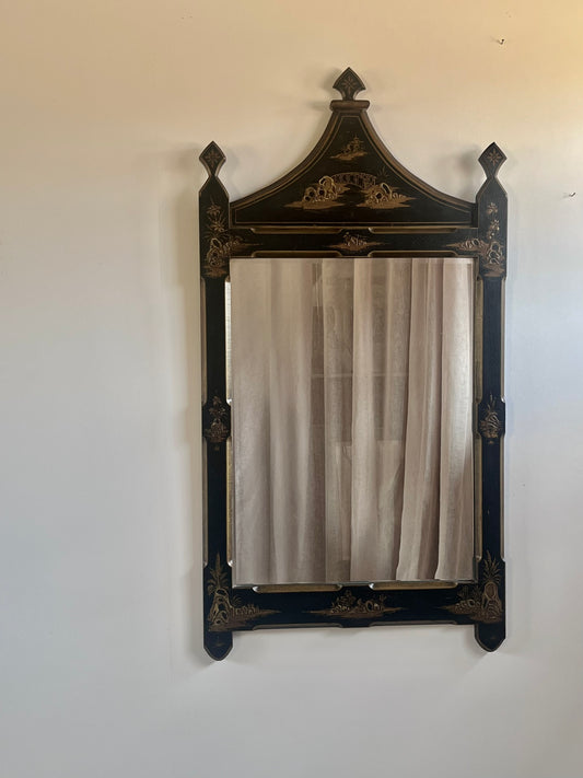 Mid-Century Chinoiserie Mirror