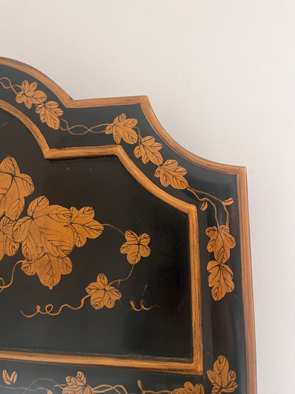 Chinoiserie Lacquered Wall Mirror 