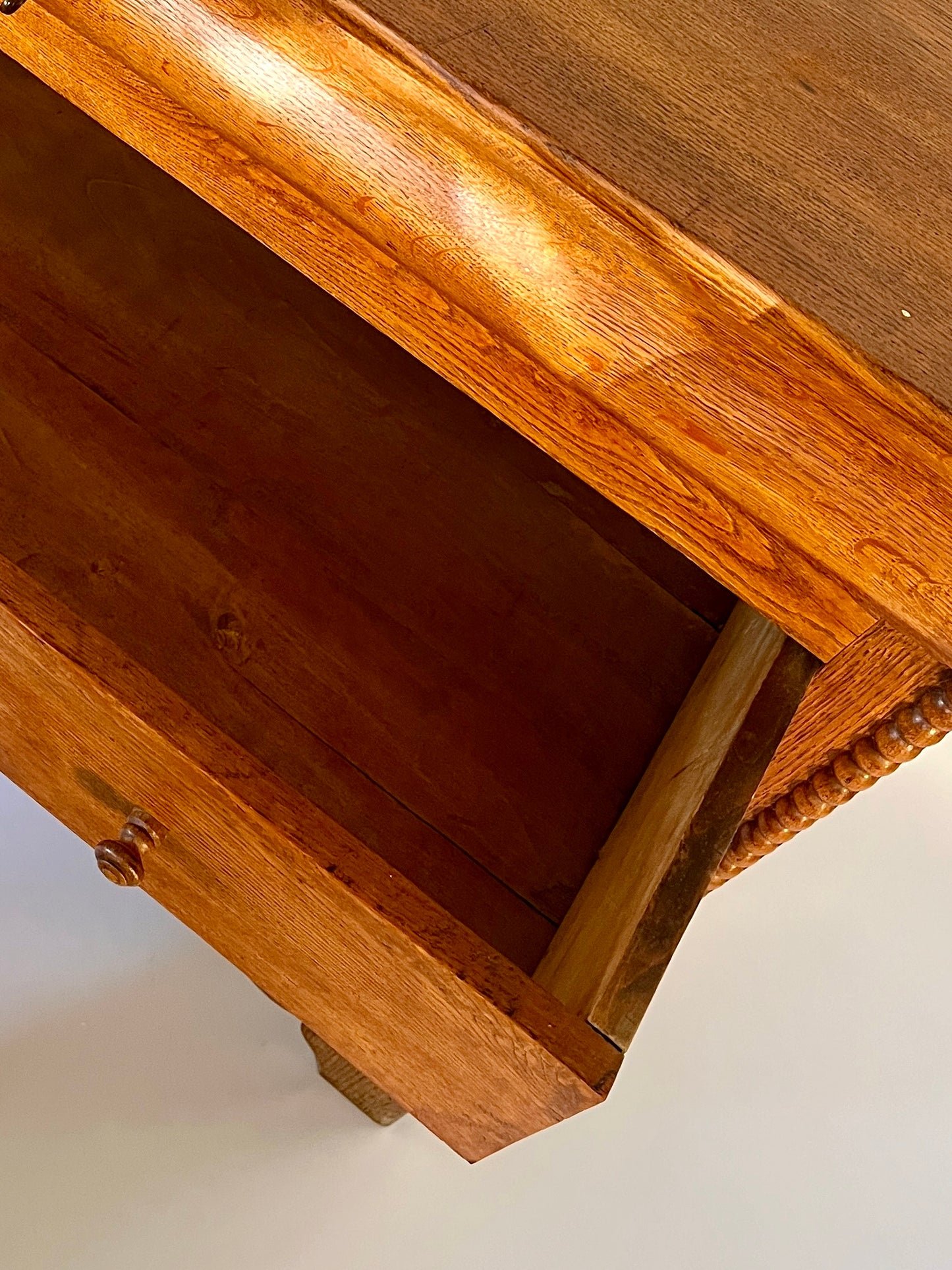 ON HOLD French Chest of Drawers with Bobbin Decoration